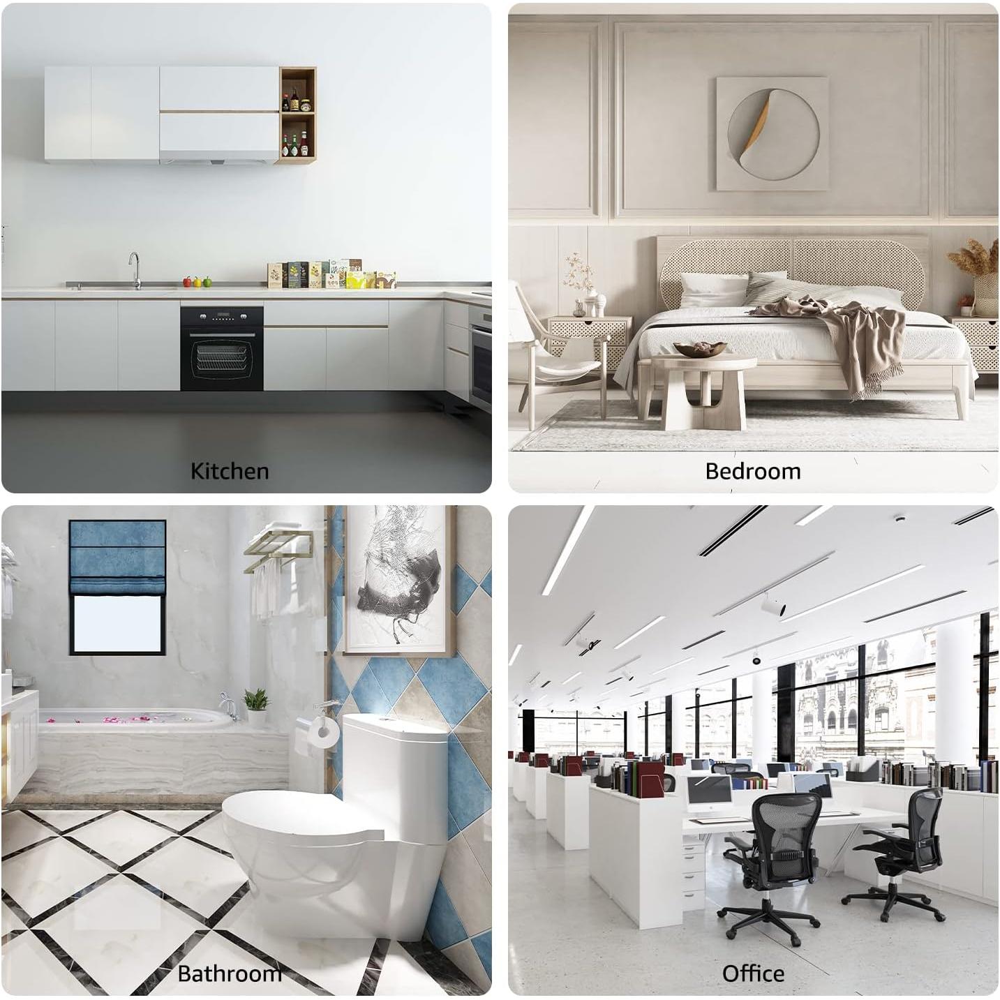 Bumpers Adhesivos Transparentes Amazon Basics - 300 Piezas