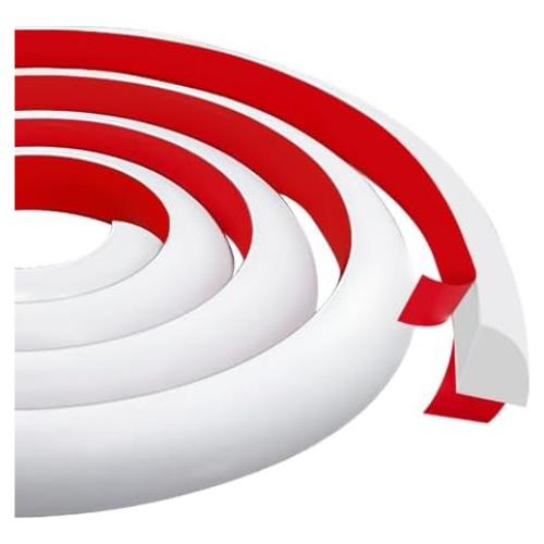 Moldura Flexible Autoadhesiva MEILANHUI 10m Blanca