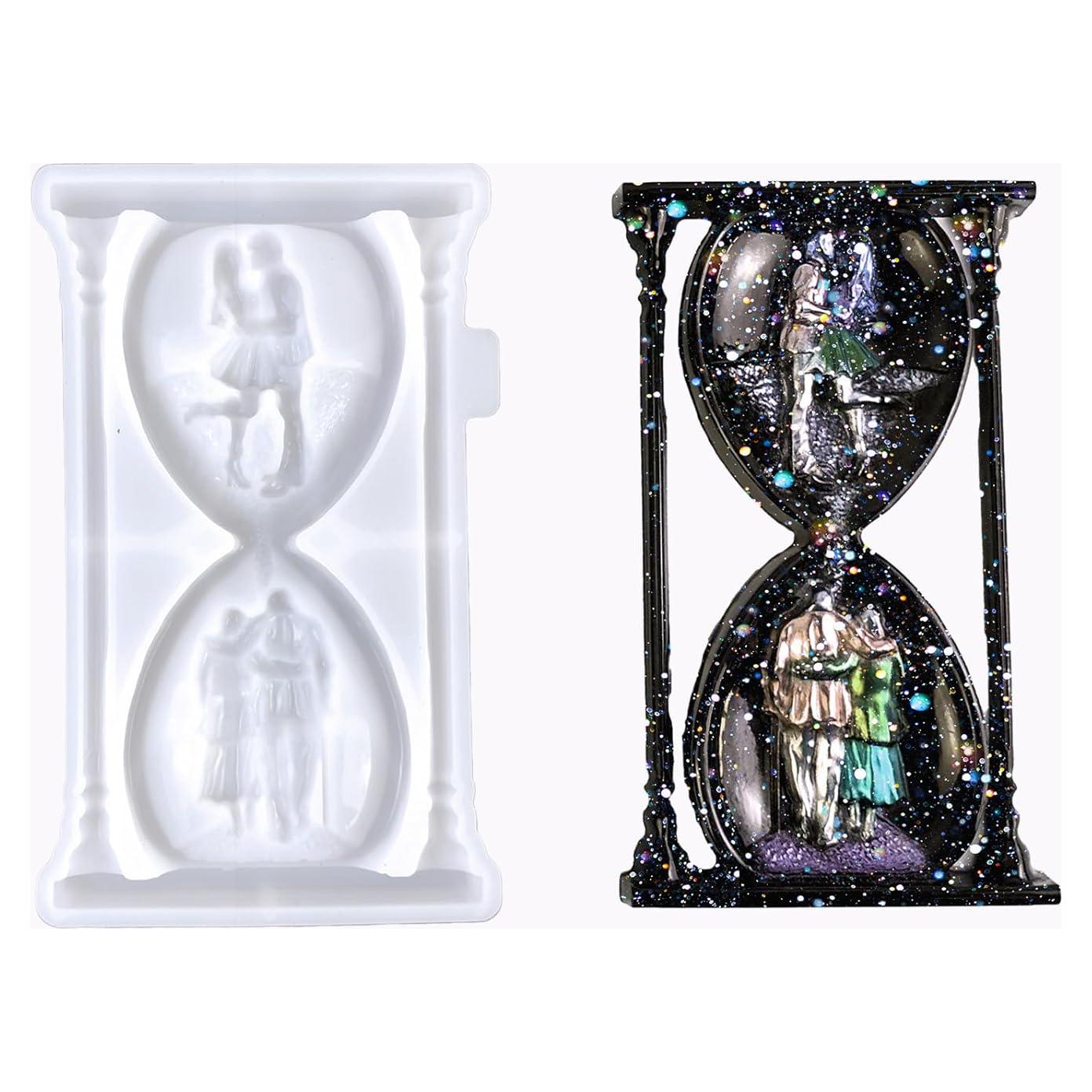 Molde de Silicona Reloj de Arena XYQHOAC 11.2x18.4cm