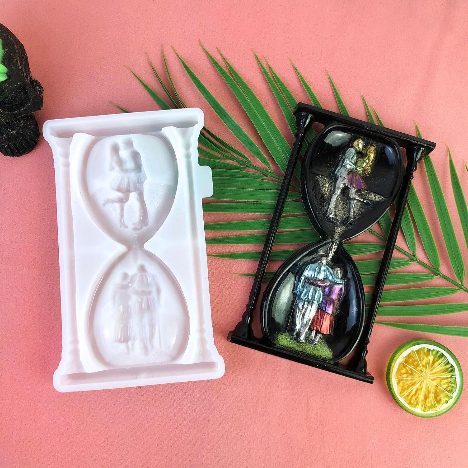 Molde de Silicona Reloj de Arena XYQHOAC 11.2x18.4cm