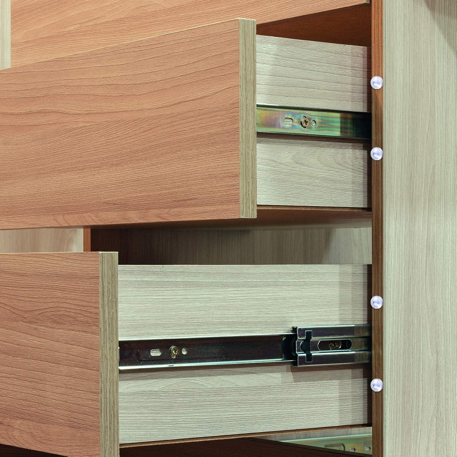 Topes de Vidrio para Mesa Jetec 50 Pcs Almohadillas Antideslizantes