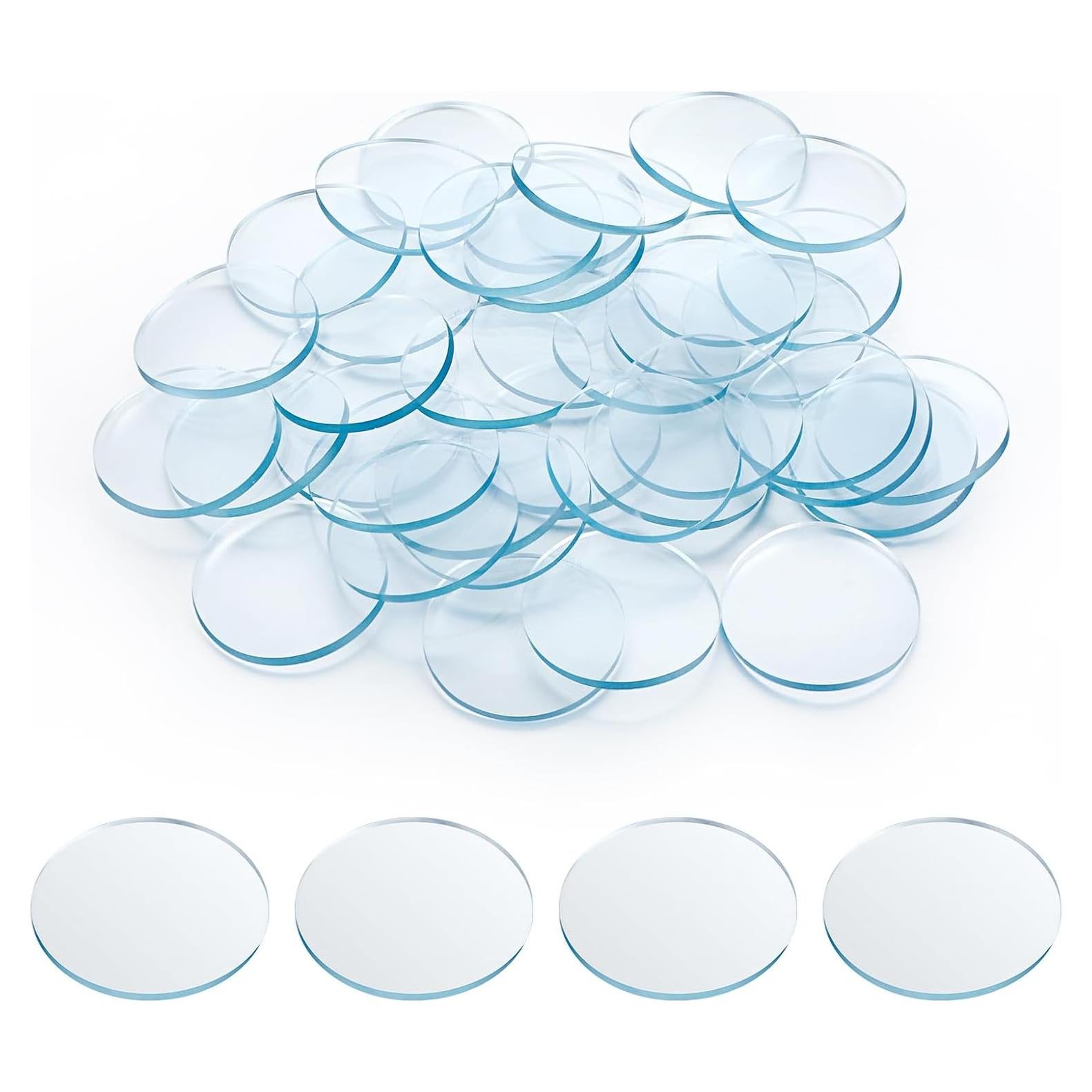 30 Almohadillas Antideslizantes Transparentes Abeillo 20mm