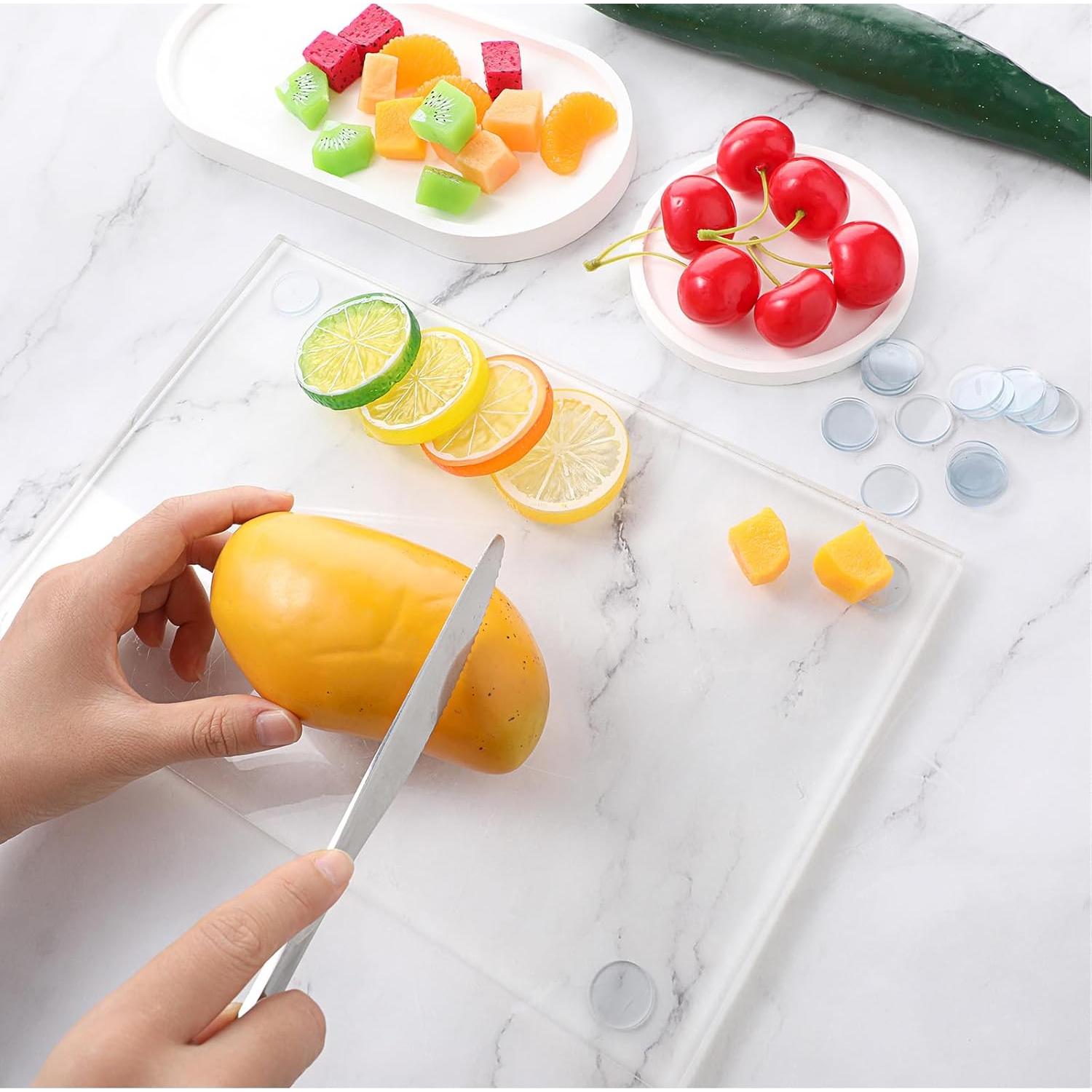 30 Almohadillas Antideslizantes Transparentes Abeillo 20mm