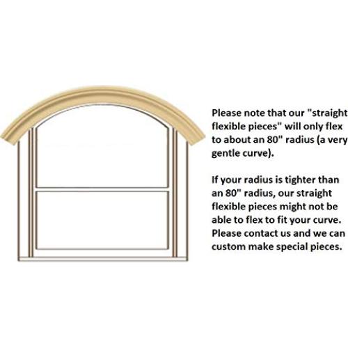 Moldaje Flexible FLEXTRIM #356 2.44m para Curvas y Paredes