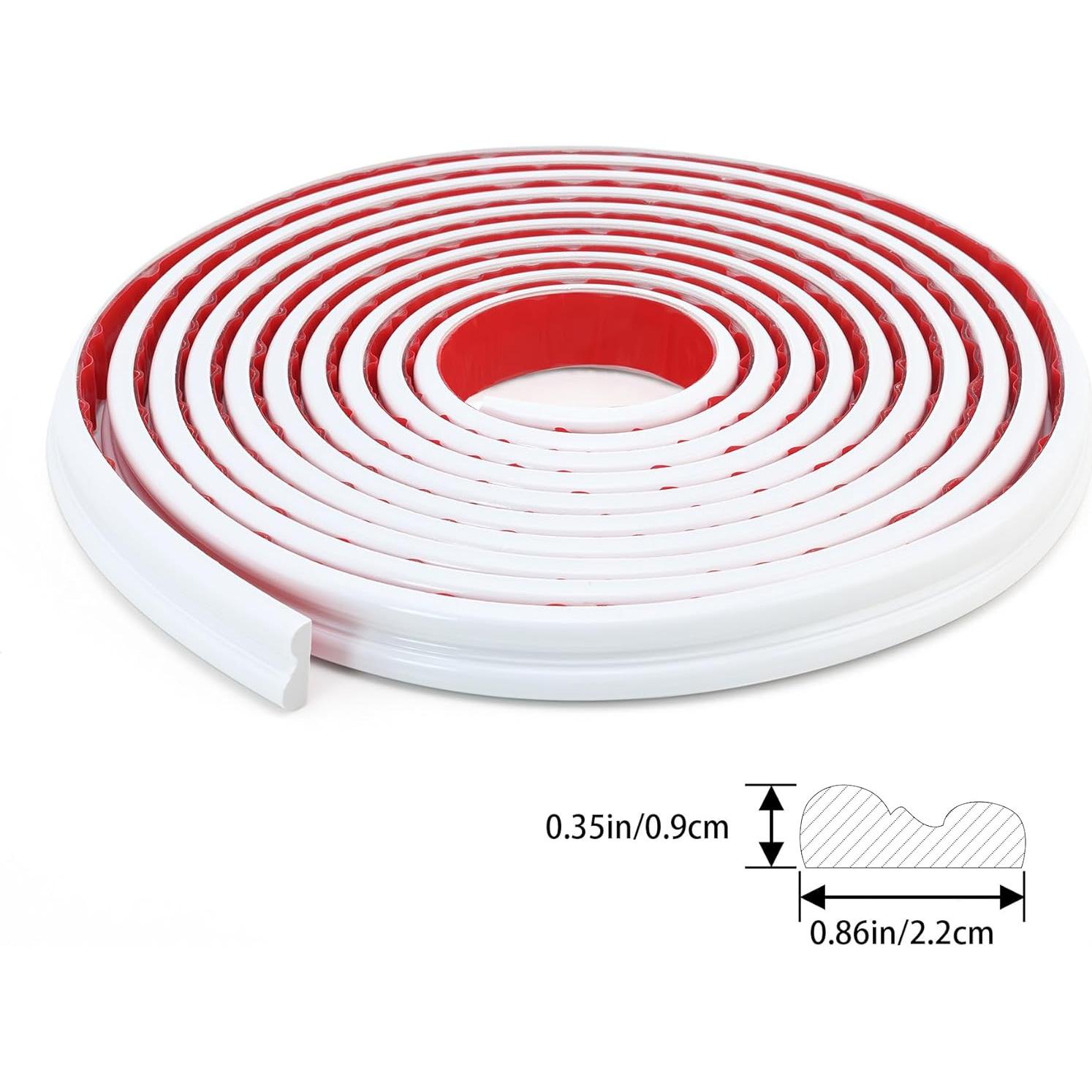 Moldura de Pared Autoadhesiva Taaizau 299.72 cm x 2.29 cm