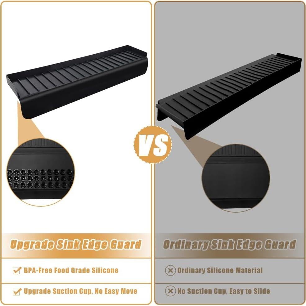 Protector de Borde de Fregadero Abnaok Silicona 5cm x 51cm