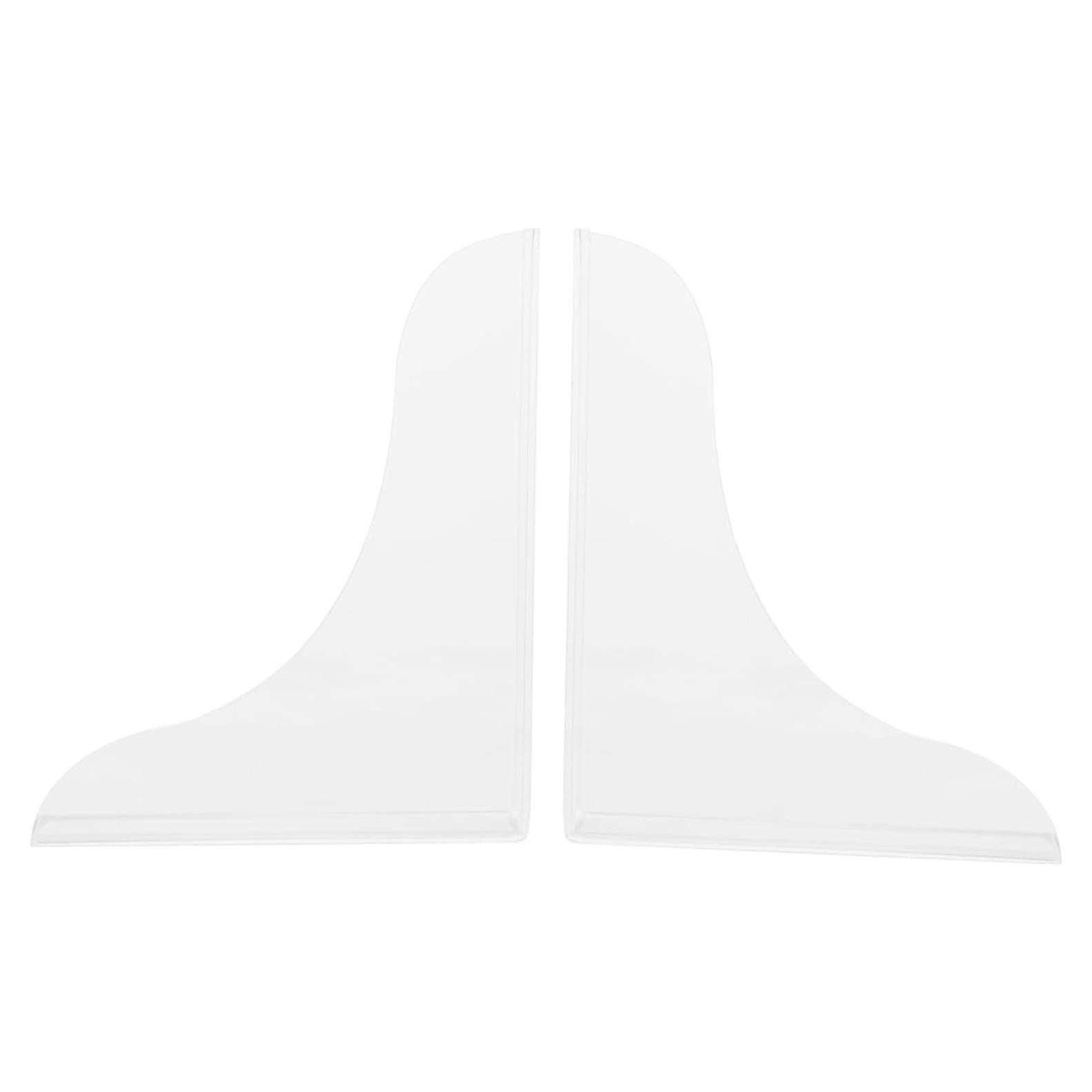 2 Protectores de Salpicaduras Acrílicos Transparentes para Baño