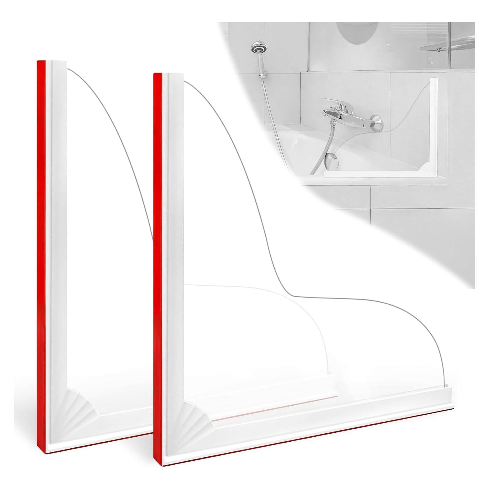 Protector de Salpicaduras de Ducha Honitra 24.9x24.9 cm Acrílico