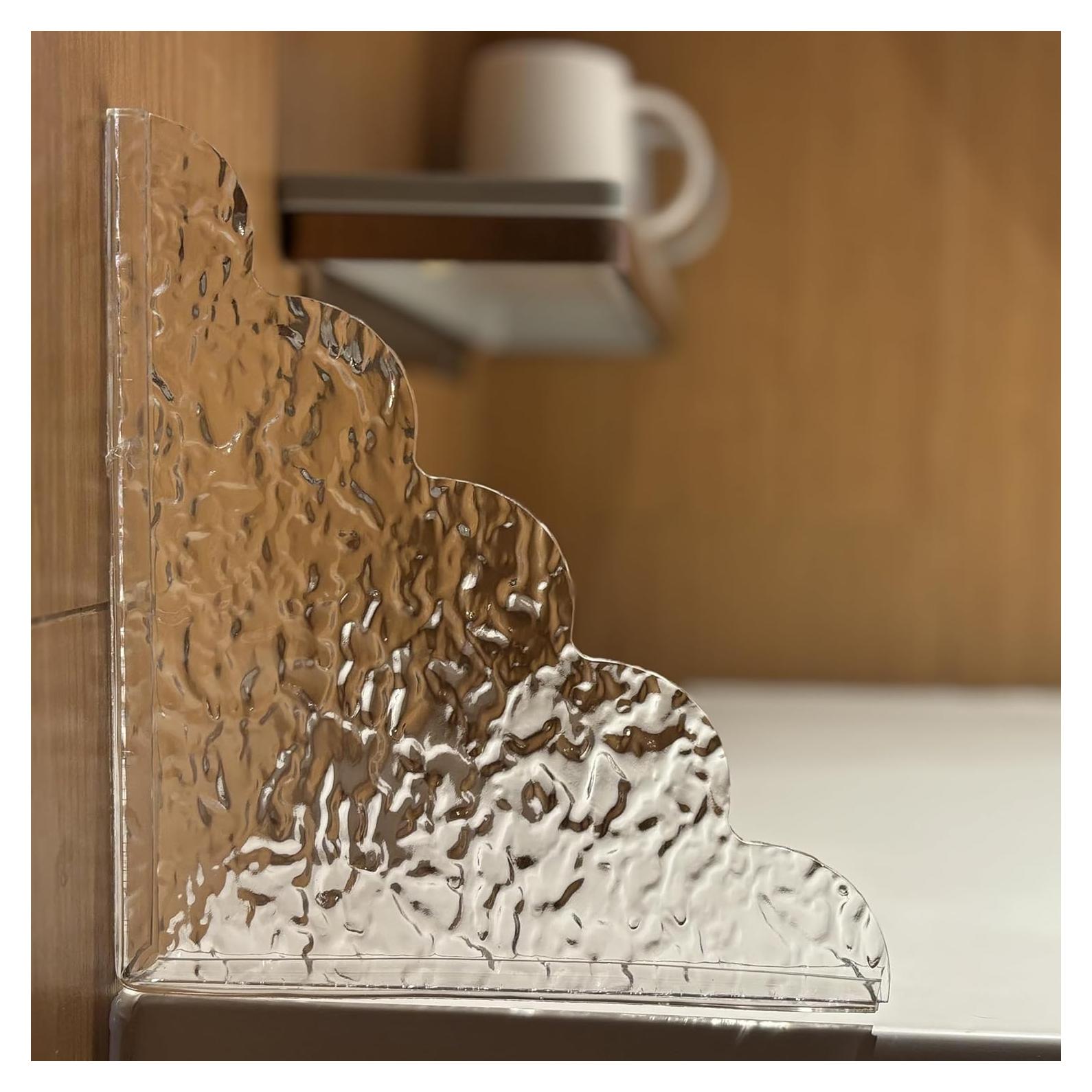 Protector de Salpicaduras para Ducha HOMUS 2-Pack Silicona