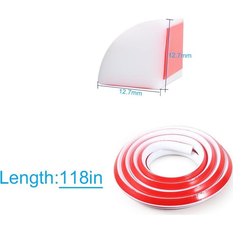 Moldura flexible autoadhesiva PAMISO 1.27 cm x 3 m blanca