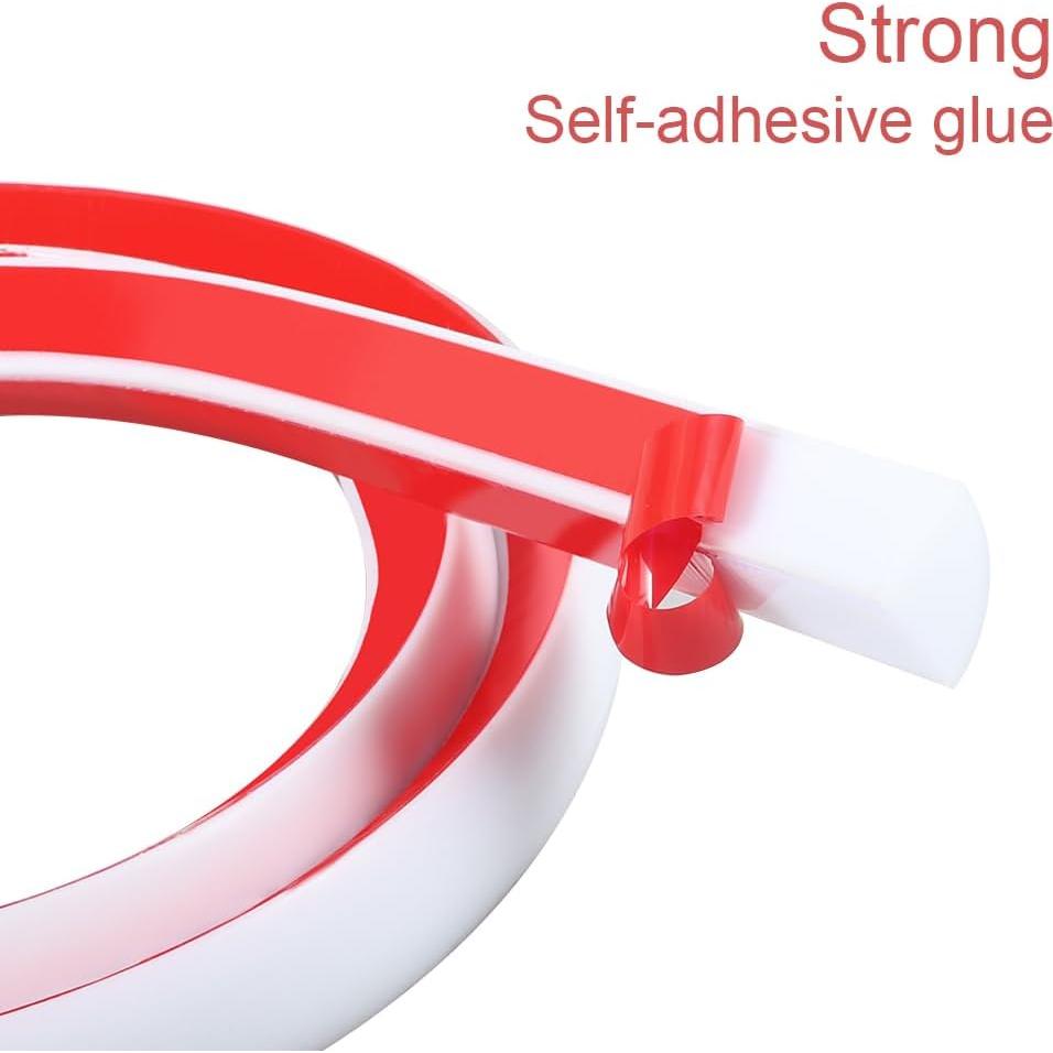 Moldura flexible autoadhesiva PAMISO 1.27 cm x 3 m blanca