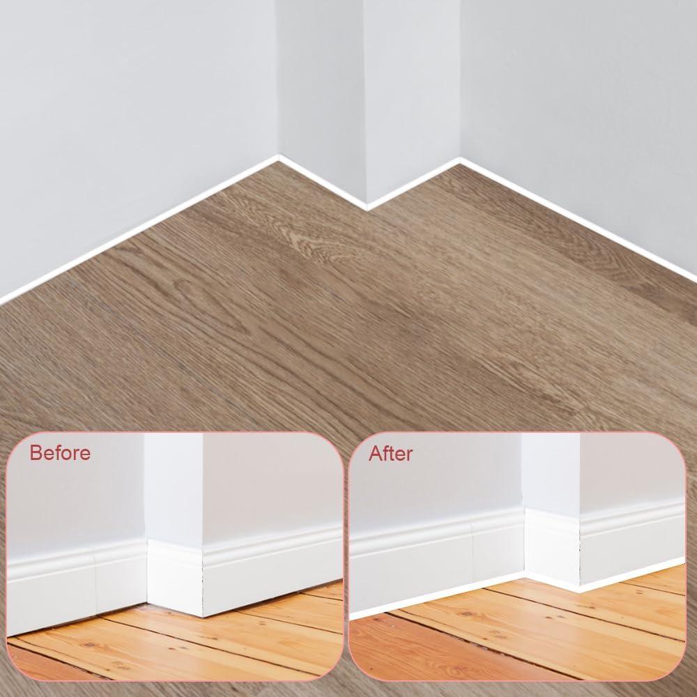 Moldura flexible autoadhesiva PAMISO 1.27 cm x 3 m blanca