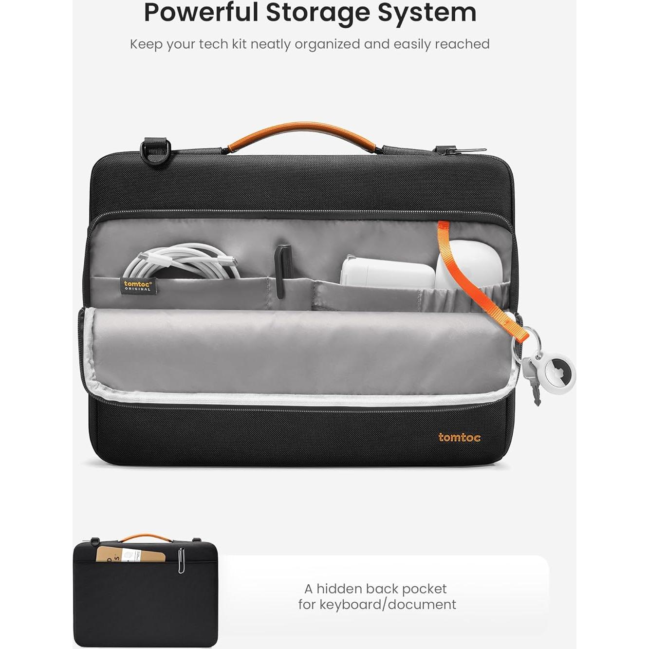 Funda Protectora tomtoc para Laptop 13" Resistente al Agua