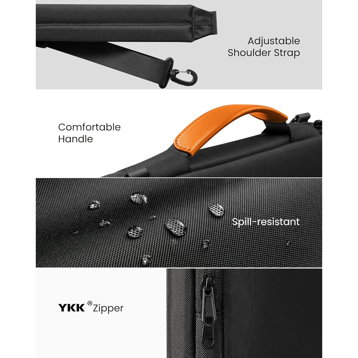 Funda Protectora tomtoc para Laptop 13" Resistente al Agua