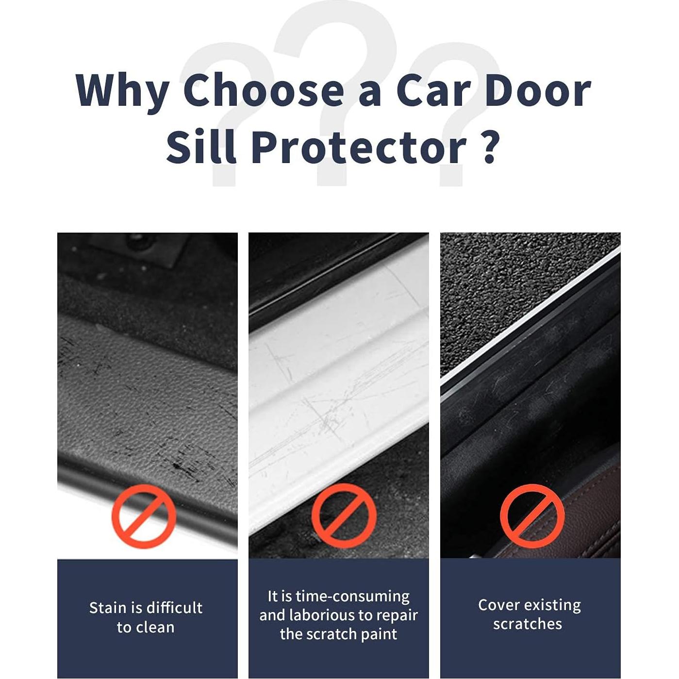 Protectores de Placa de Umbral de Puerta HOCHESLO Universal