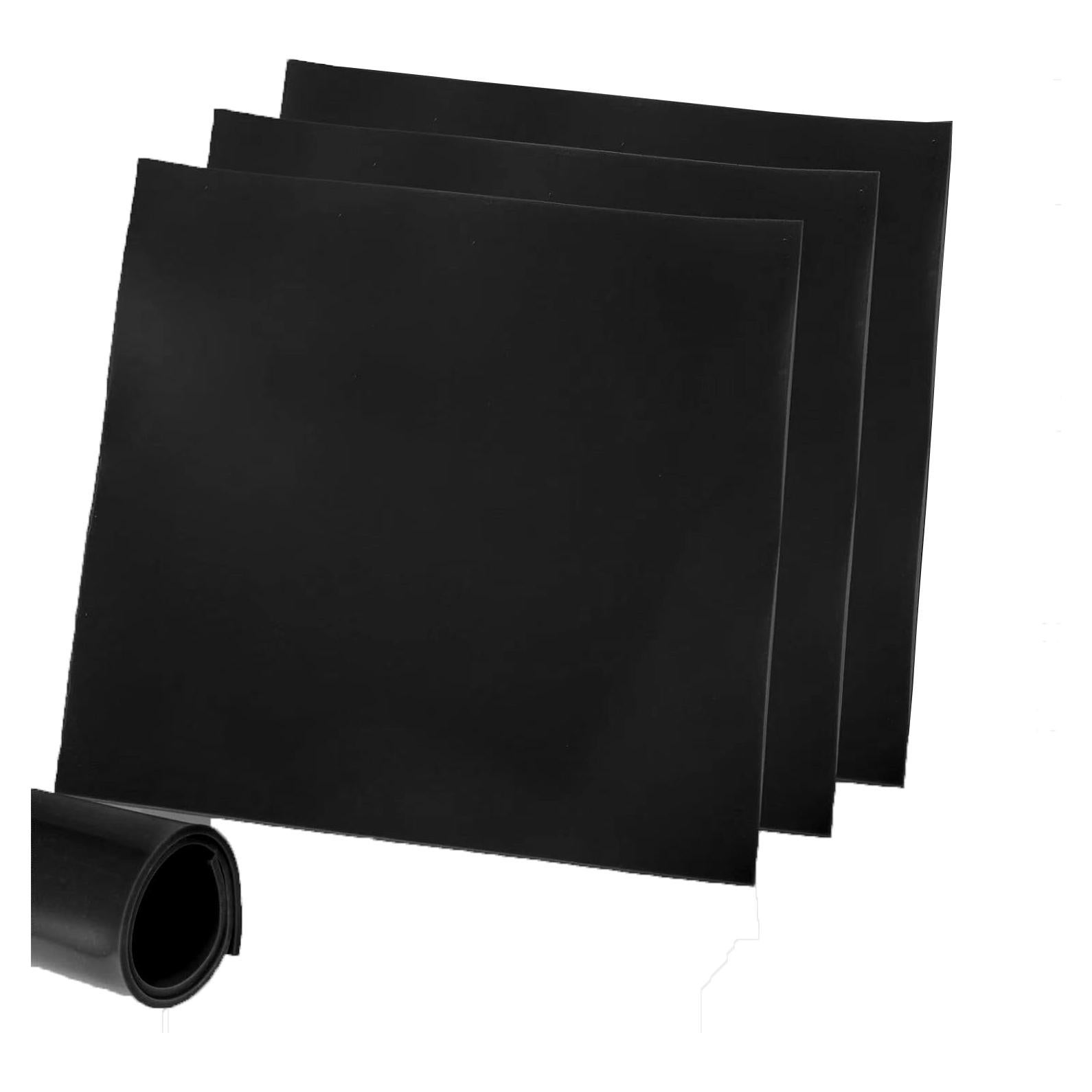 Hoja de goma de silicona MIKING 30.5x30.5cm, 3 unidades