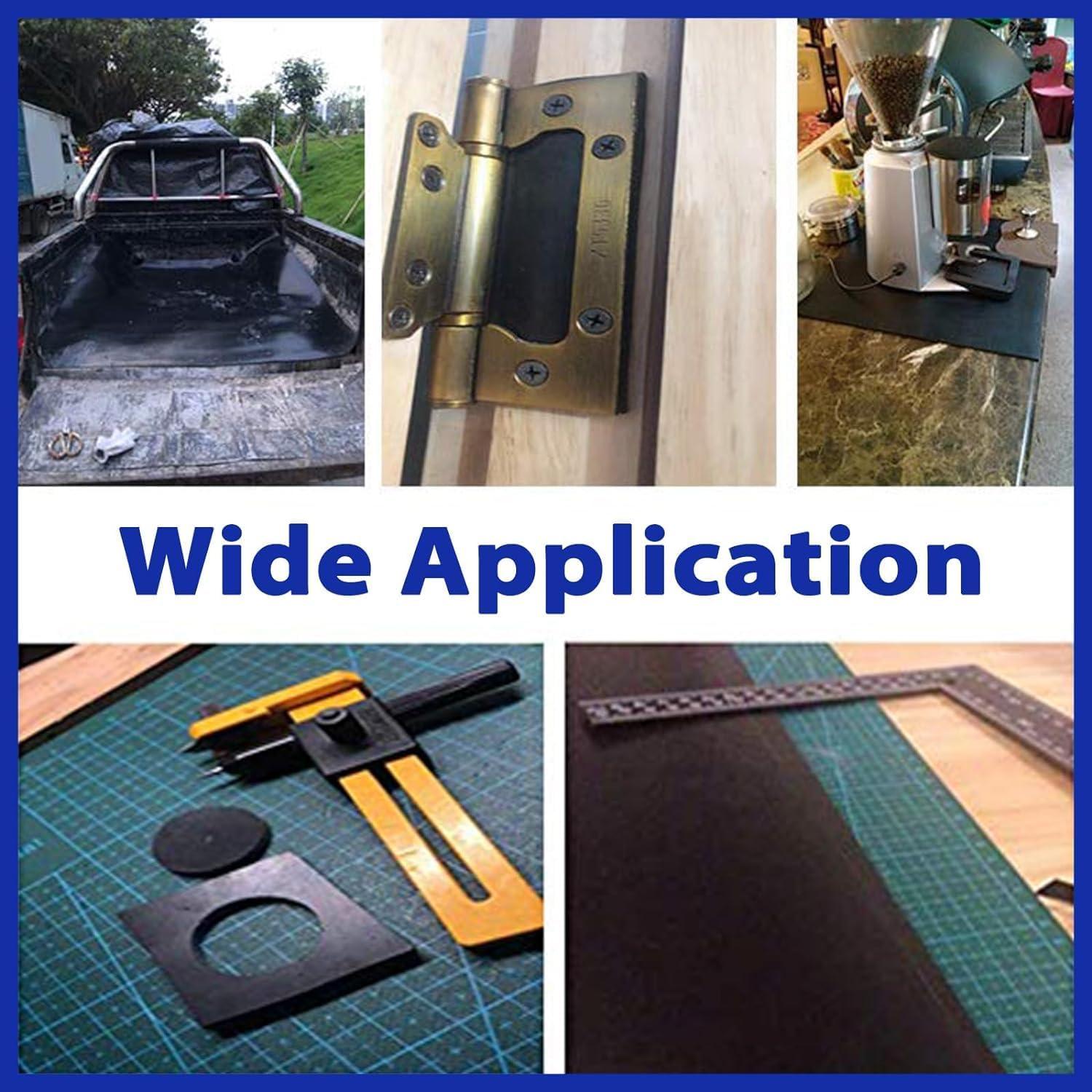 Hoja de goma de silicona MIKING 30.5x30.5cm, 3 unidades