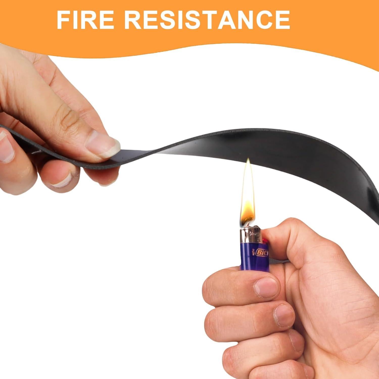 Tira de goma neopreno VUAOHIY 3.05m x 2.54cm - Antideslizante