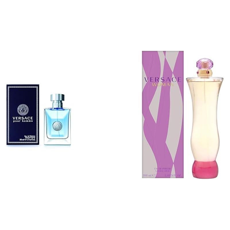 Versace Pour Homme 50 ml Eau de Toilette y Mujer 100 ml EDP