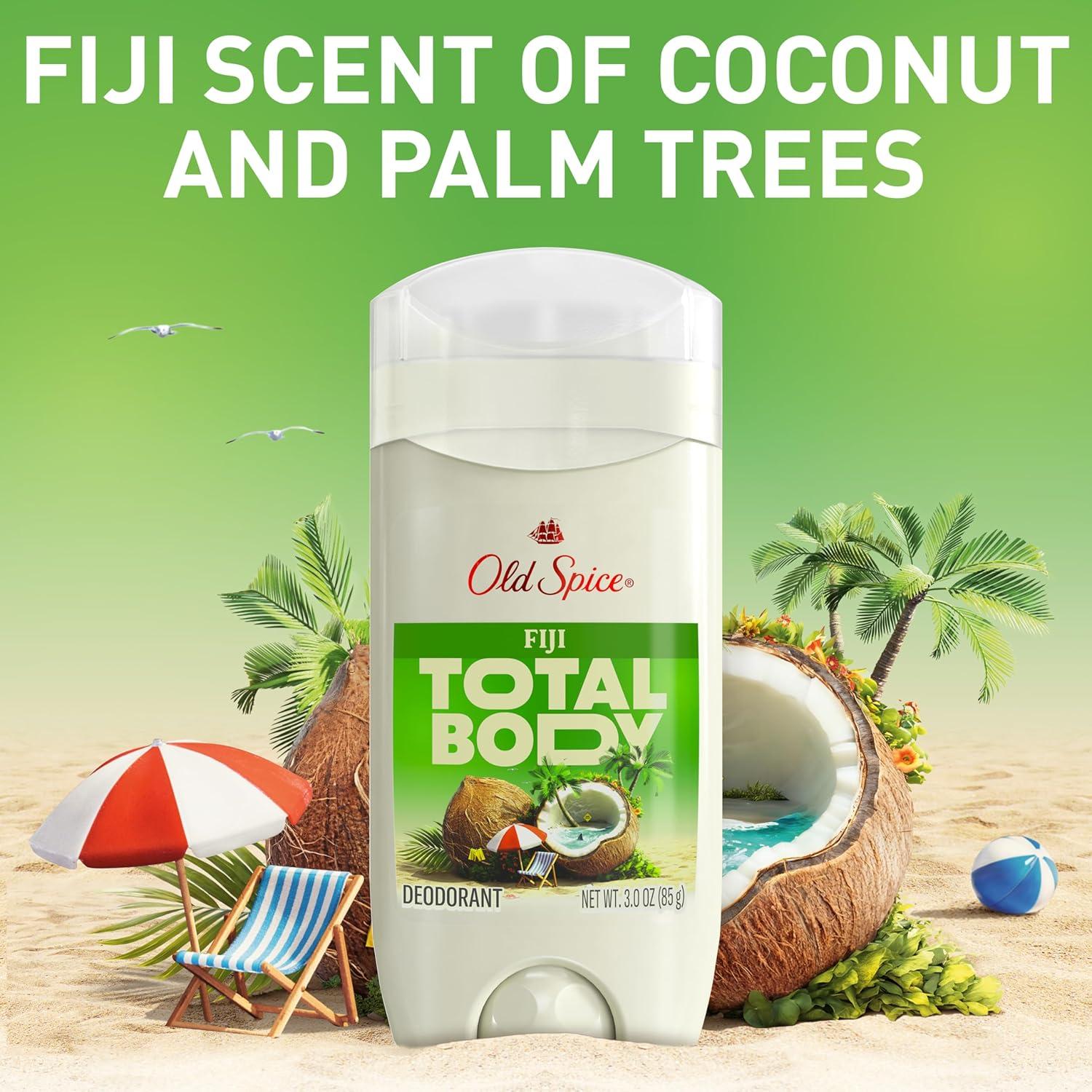 Desodorante en barra Old Spice Fiji 85 g para todo el cuerpo