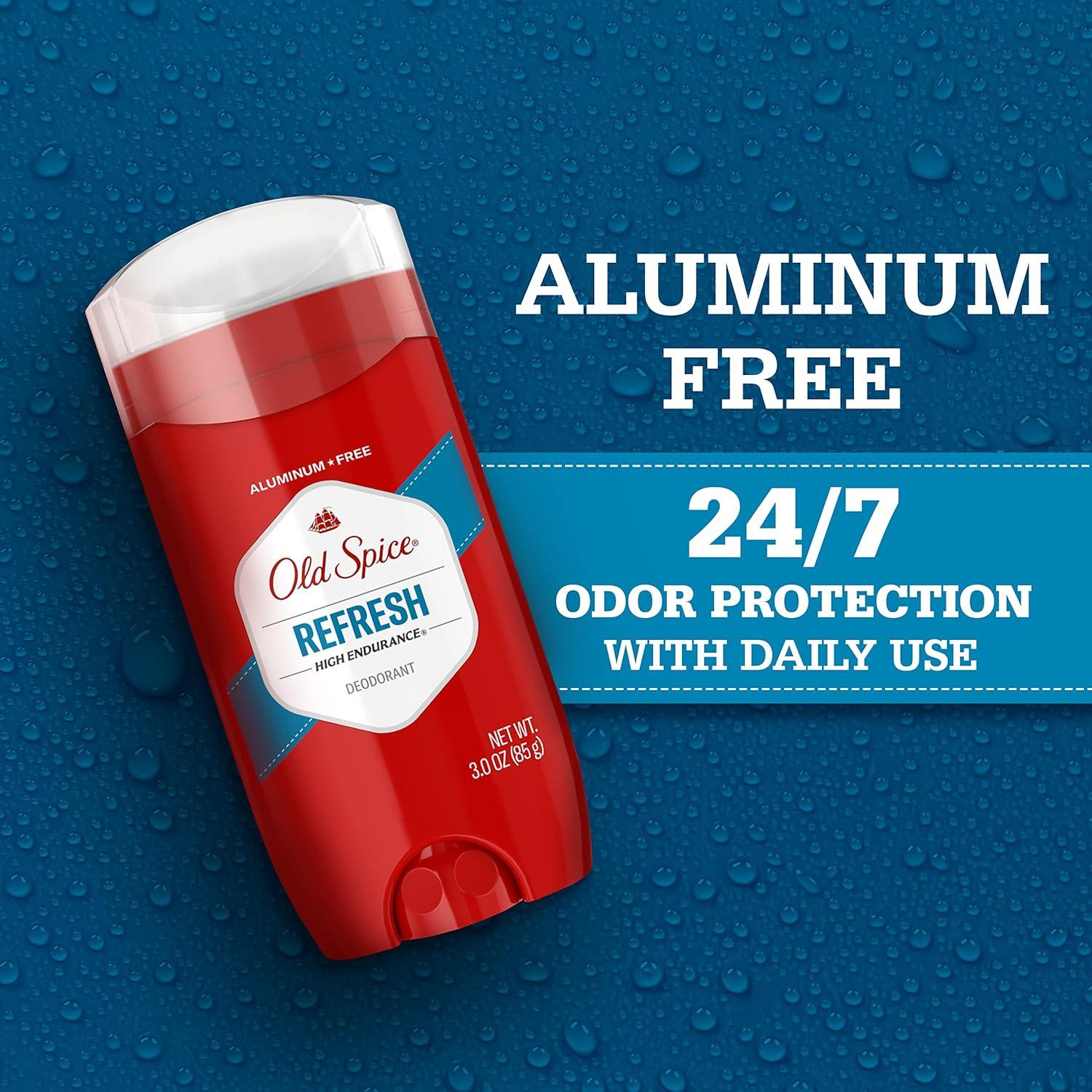 Desodorante Old Spice Sin Aluminio Alta Resistencia 255 g