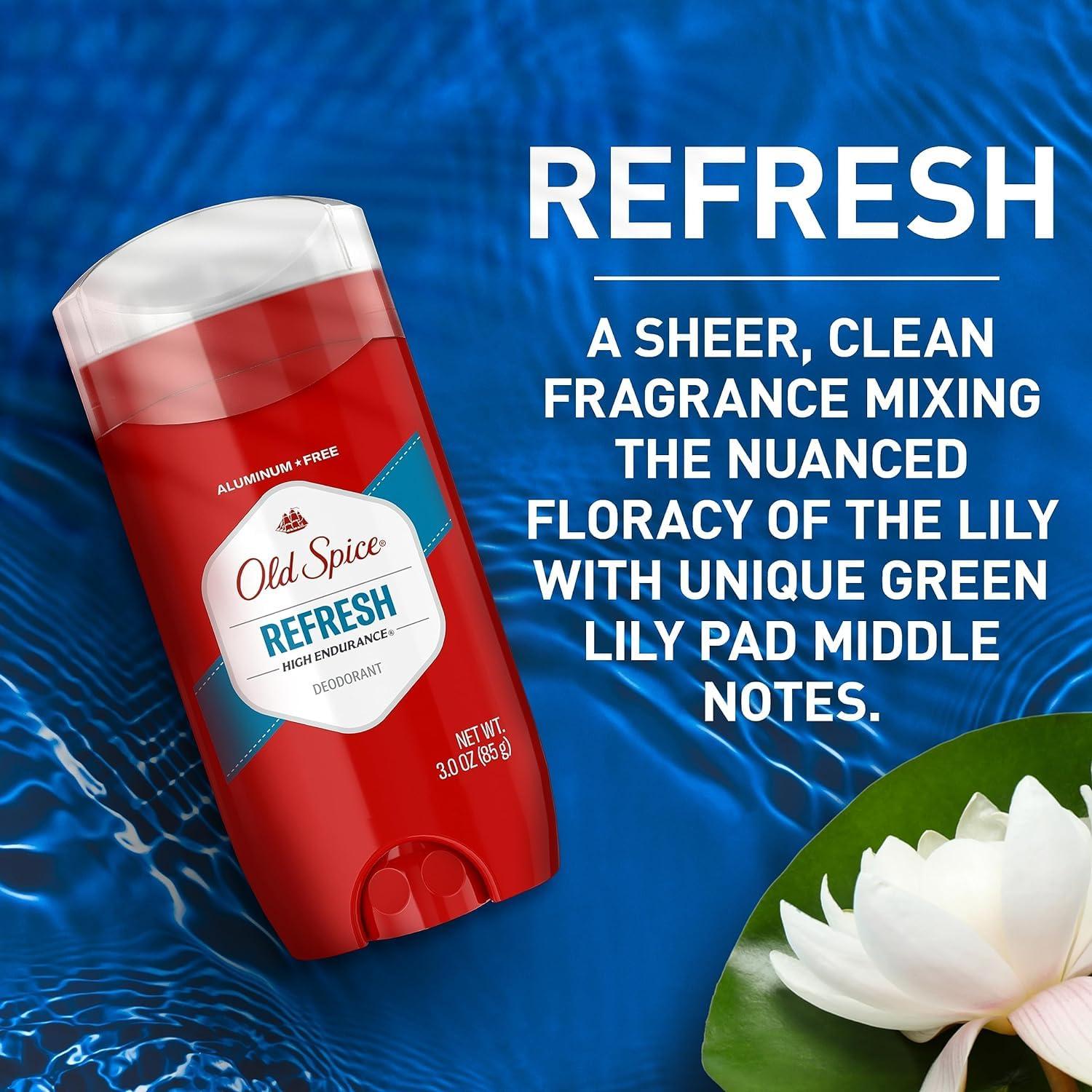 Desodorante Old Spice Sin Aluminio Alta Resistencia 255 g