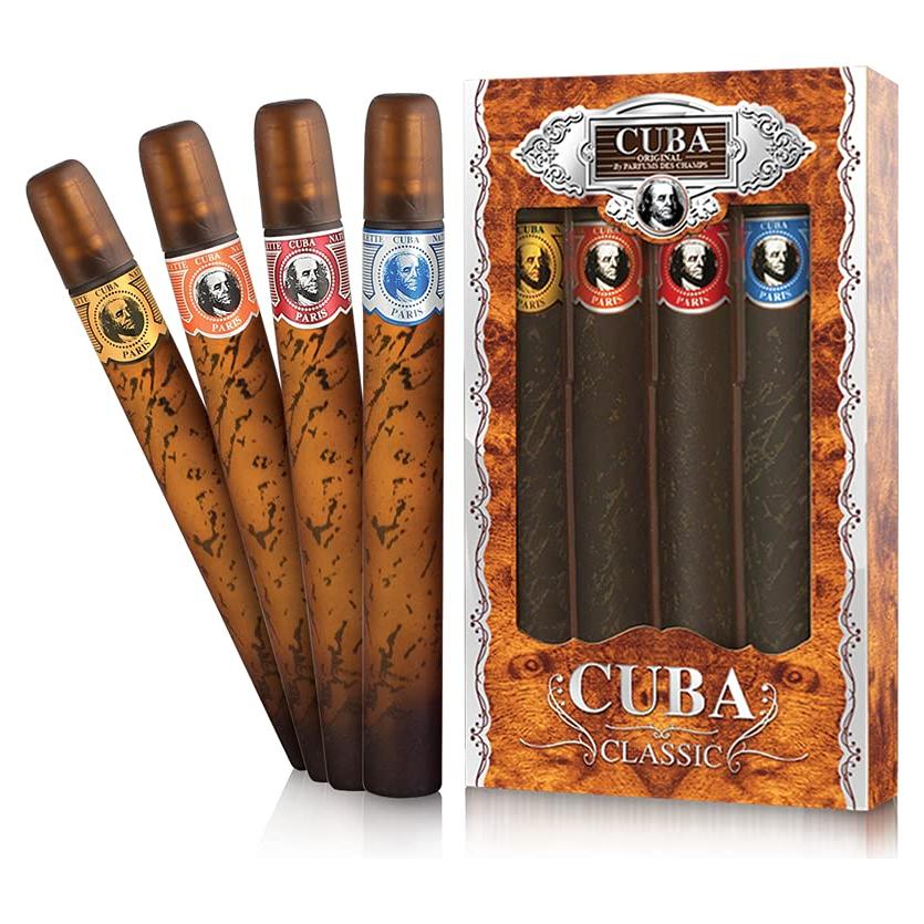 Set de 4 Colonias Cuba Original para Hombres 4 x 33.1 g