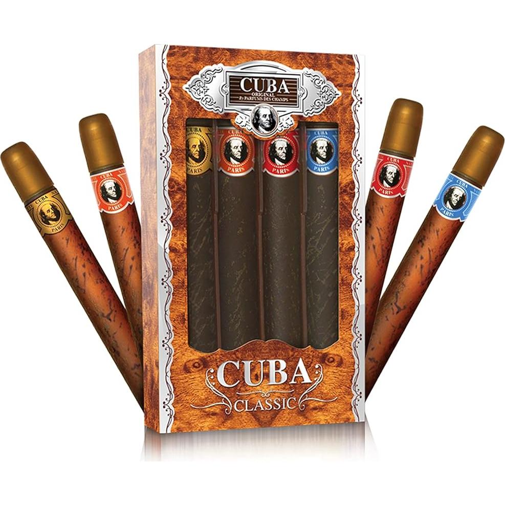 Set de 4 Colonias Cuba Original para Hombres 4 x 33.1 g