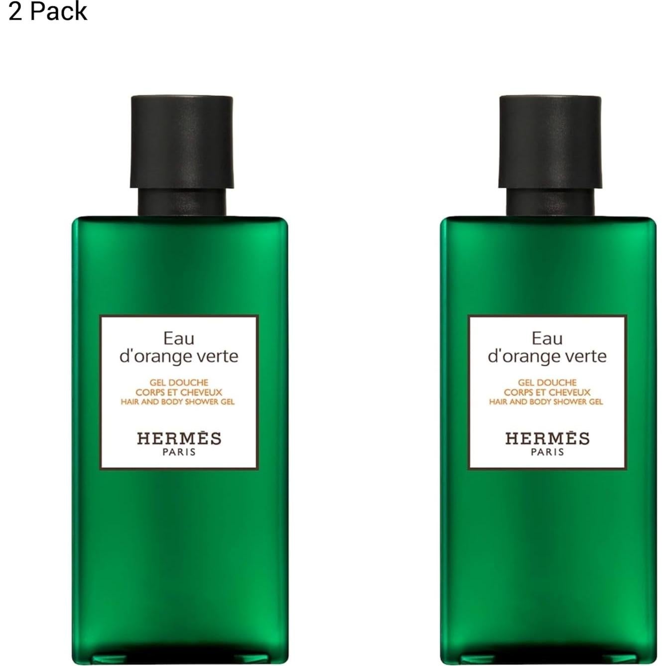 Gel de Ducha Unisex Hermès Eau d'Orange Verte 153g (2x76.5g)