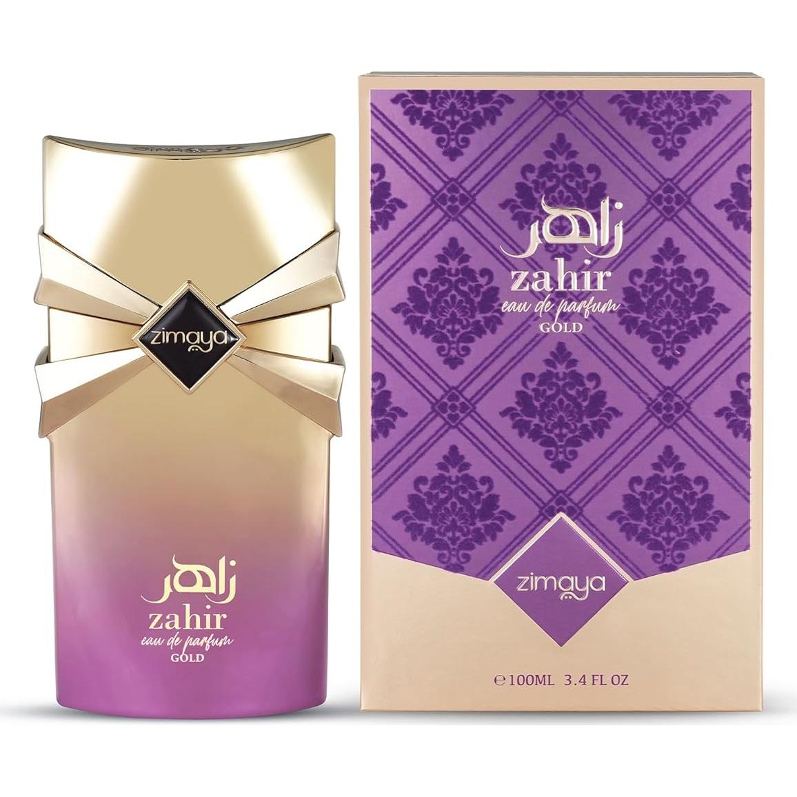 Zahir Gold Eau De Parfum Zimaya 100 ml - Floral y Frutal