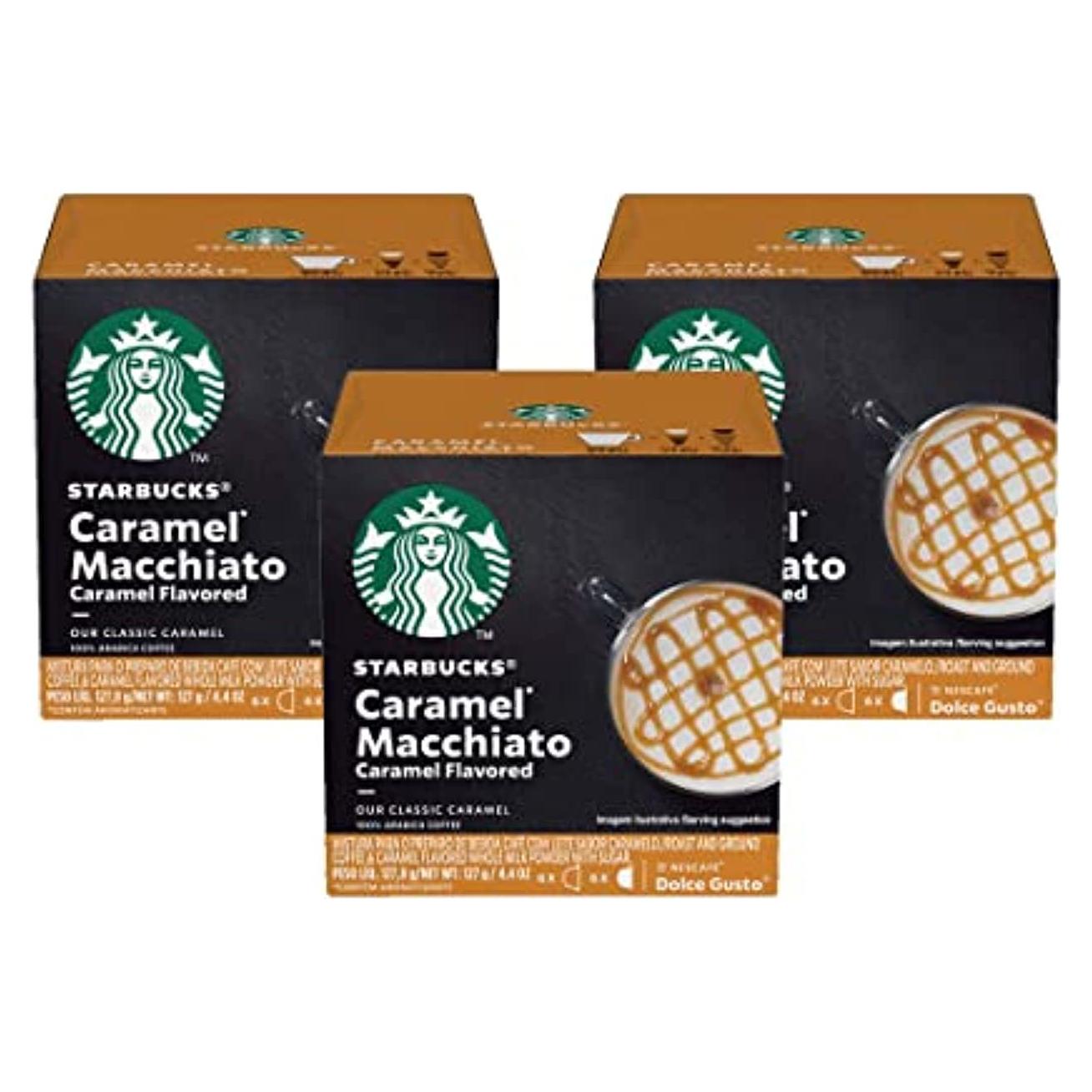Cápsulas de Café Starbucks Caramel Macchiato 36 Unidades