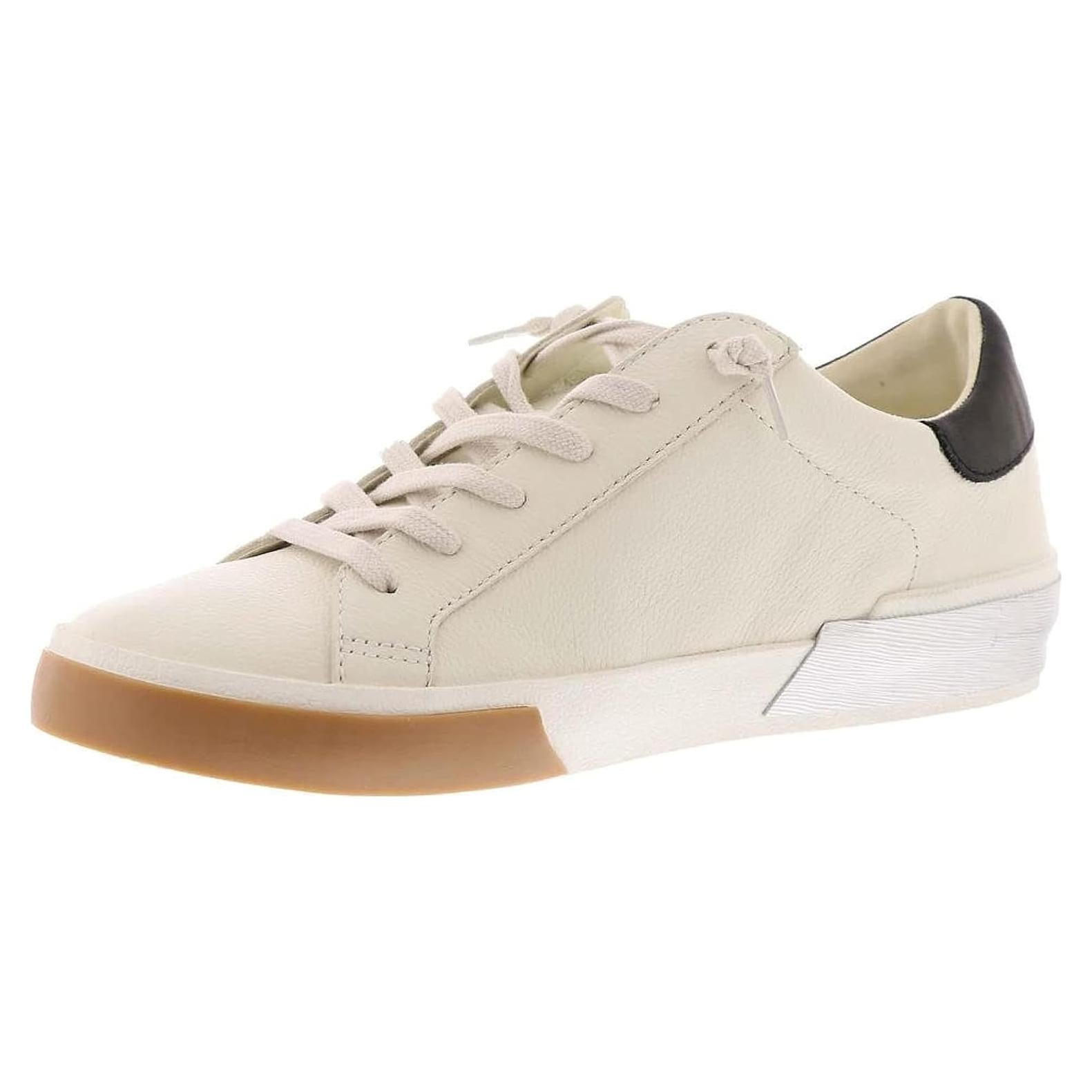 Zapatilla sin cordones Dolce Vita Zina Mujer 8 Cuero Blanco/Negro