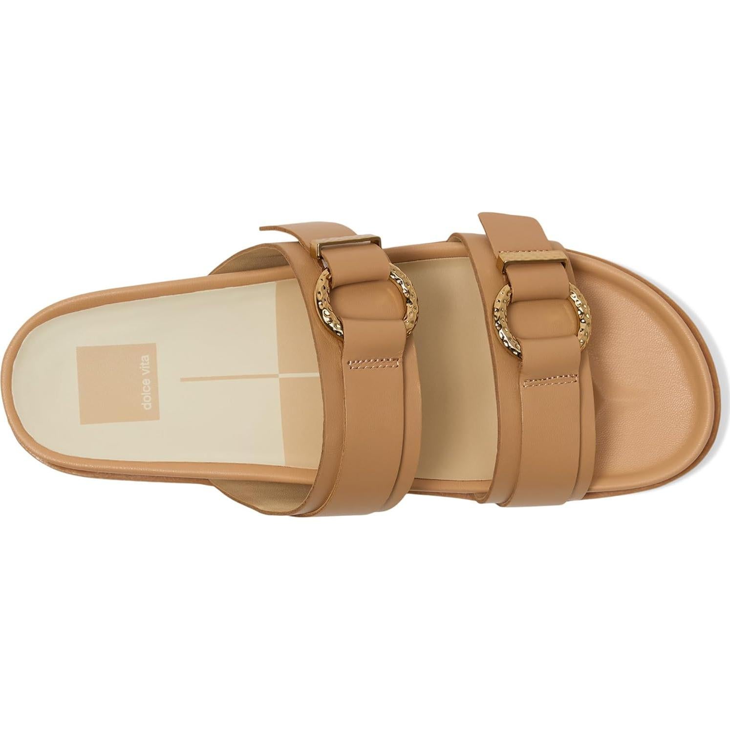 Sandalias elegantes para mujeres Dolce Vita SOYA marrón claro