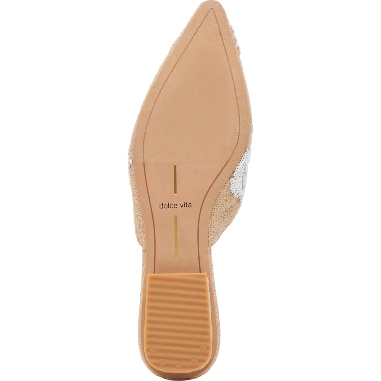 Mule Elm Dolce Vita para Mujeres - Punta Afilada - Marrón