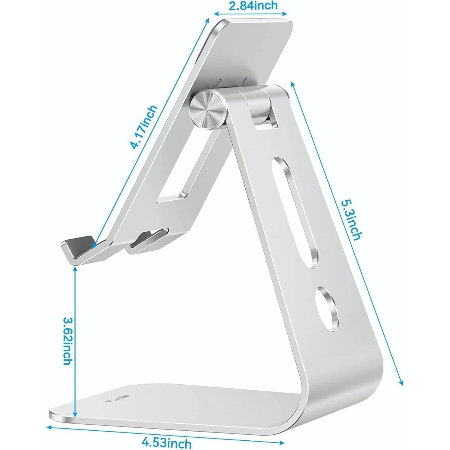 Soporte Ajustable para Tabletas OMOTON T2 Plata con Estabilidad