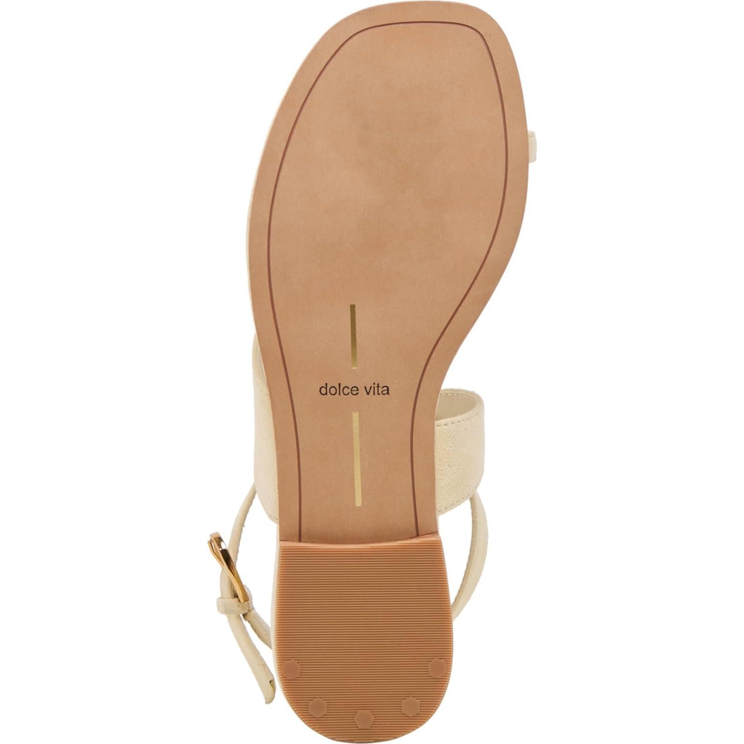 Sandalia de Moda para Mujeres Dolce Vita EARLA T.40.5 Natural