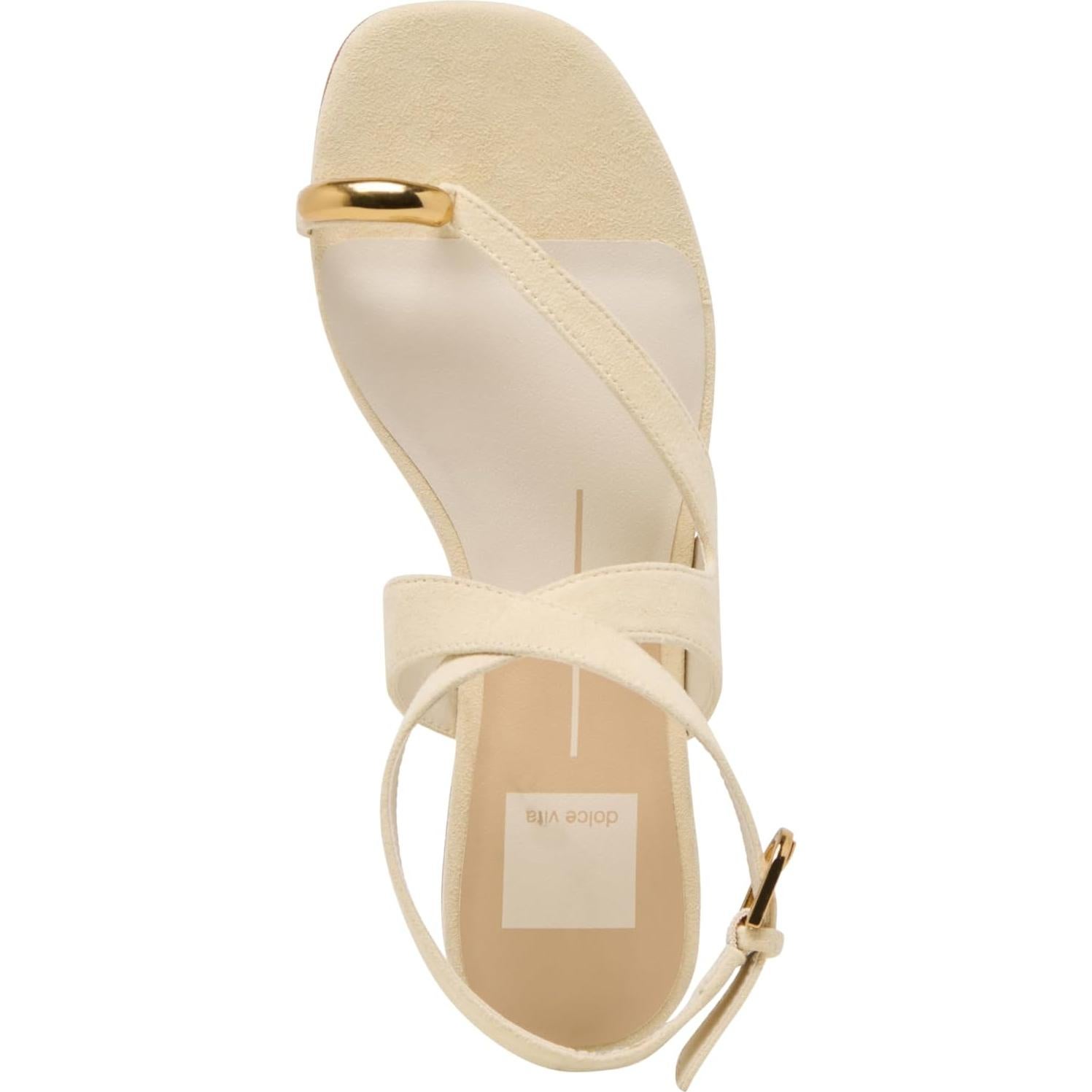 Sandalia de Moda para Mujeres Dolce Vita EARLA T.40.5 Natural