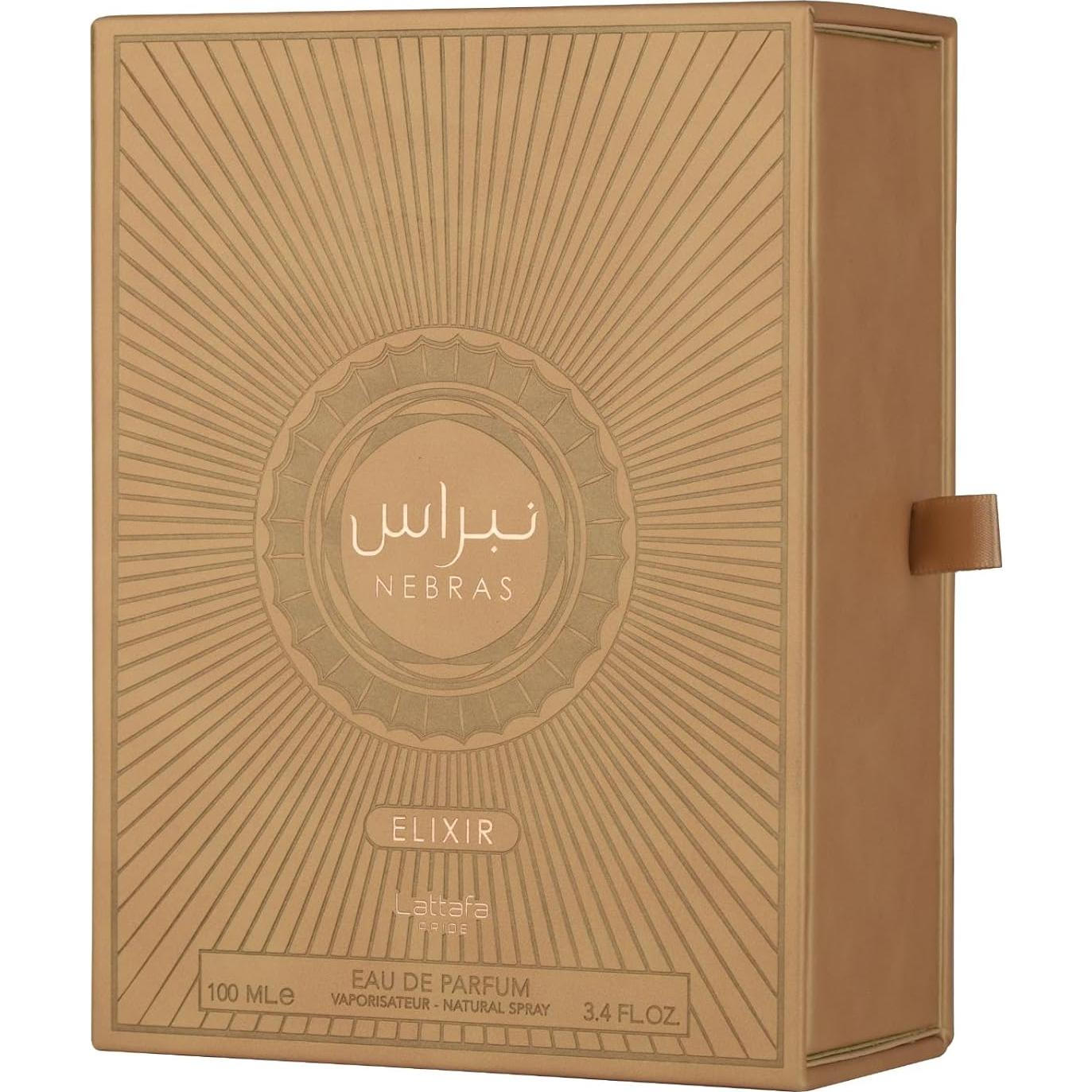 Lattafa Pride Nebras Elixir EDP 100 ml - Fragancia Unisex Gourmand