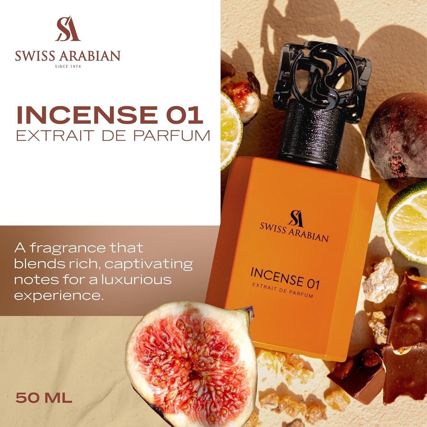 Incienso 01 Eau De Parfum 50ml Swiss Arabian