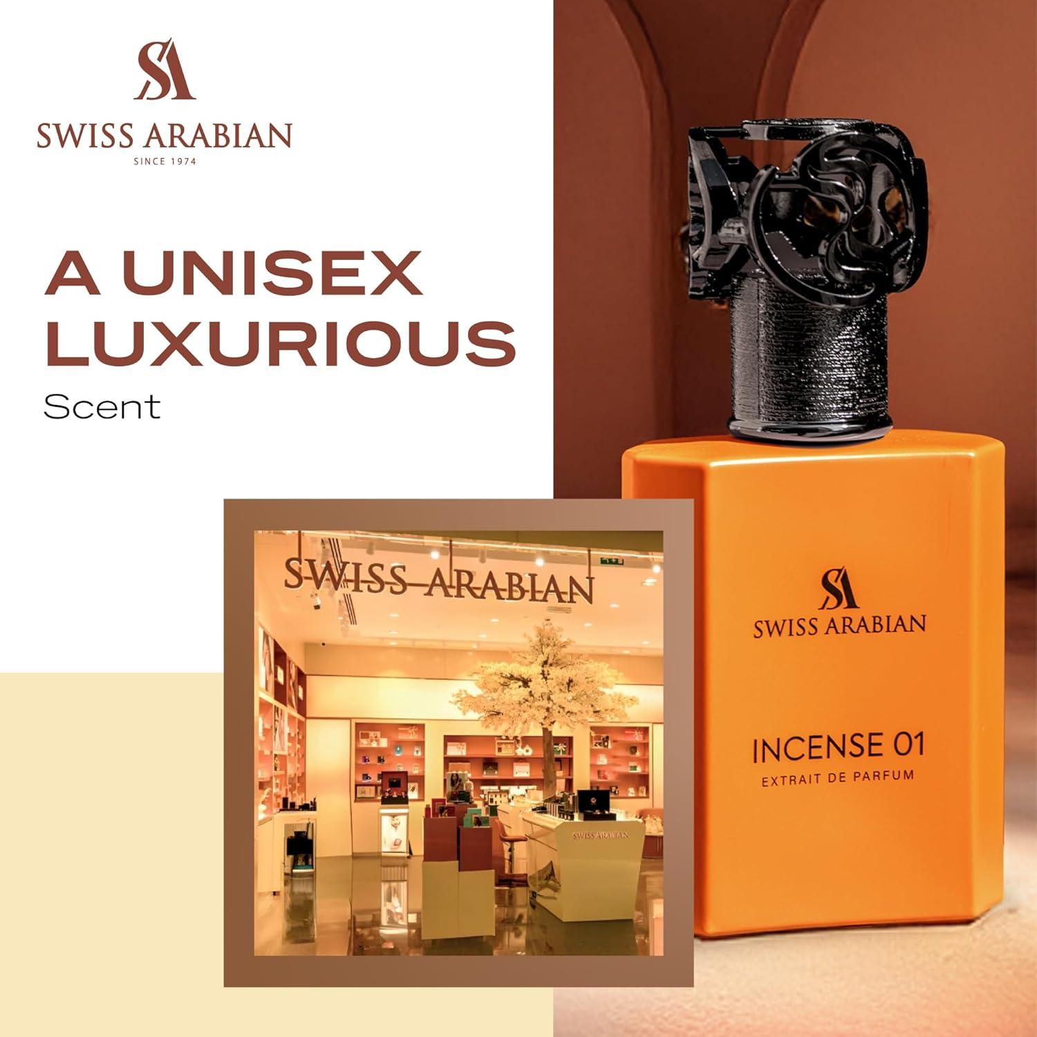 Incienso 01 Eau De Parfum 50ml Swiss Arabian