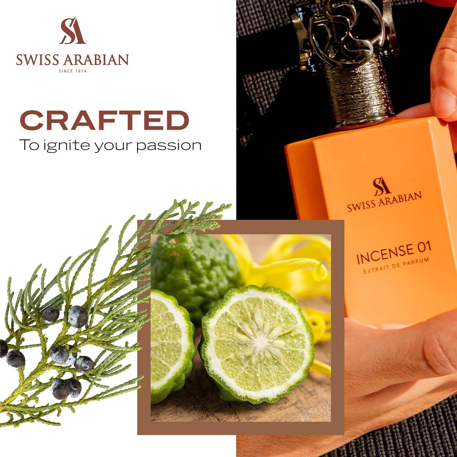 Incienso 01 Eau De Parfum 50ml Swiss Arabian