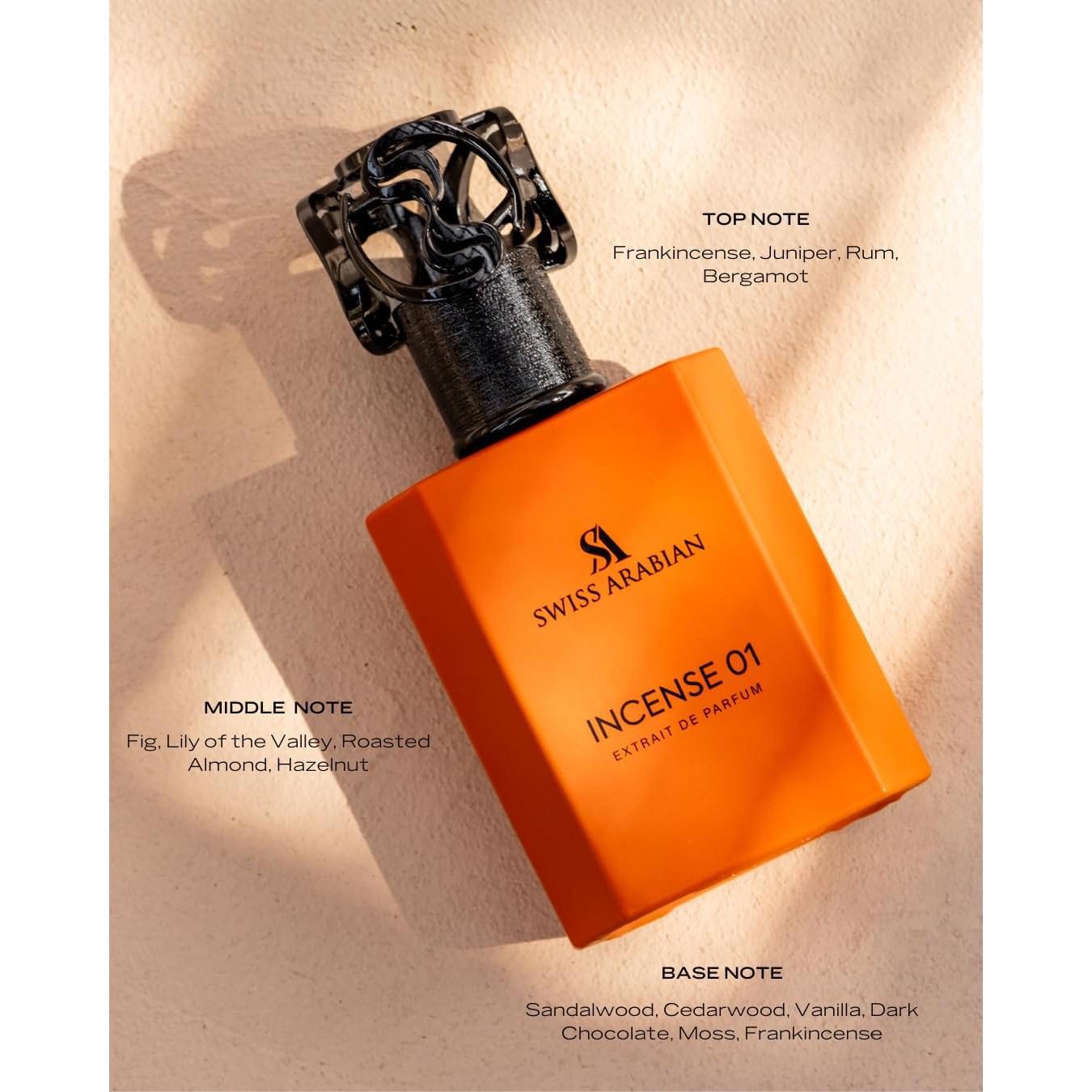 Incienso 01 Eau De Parfum 50ml Swiss Arabian