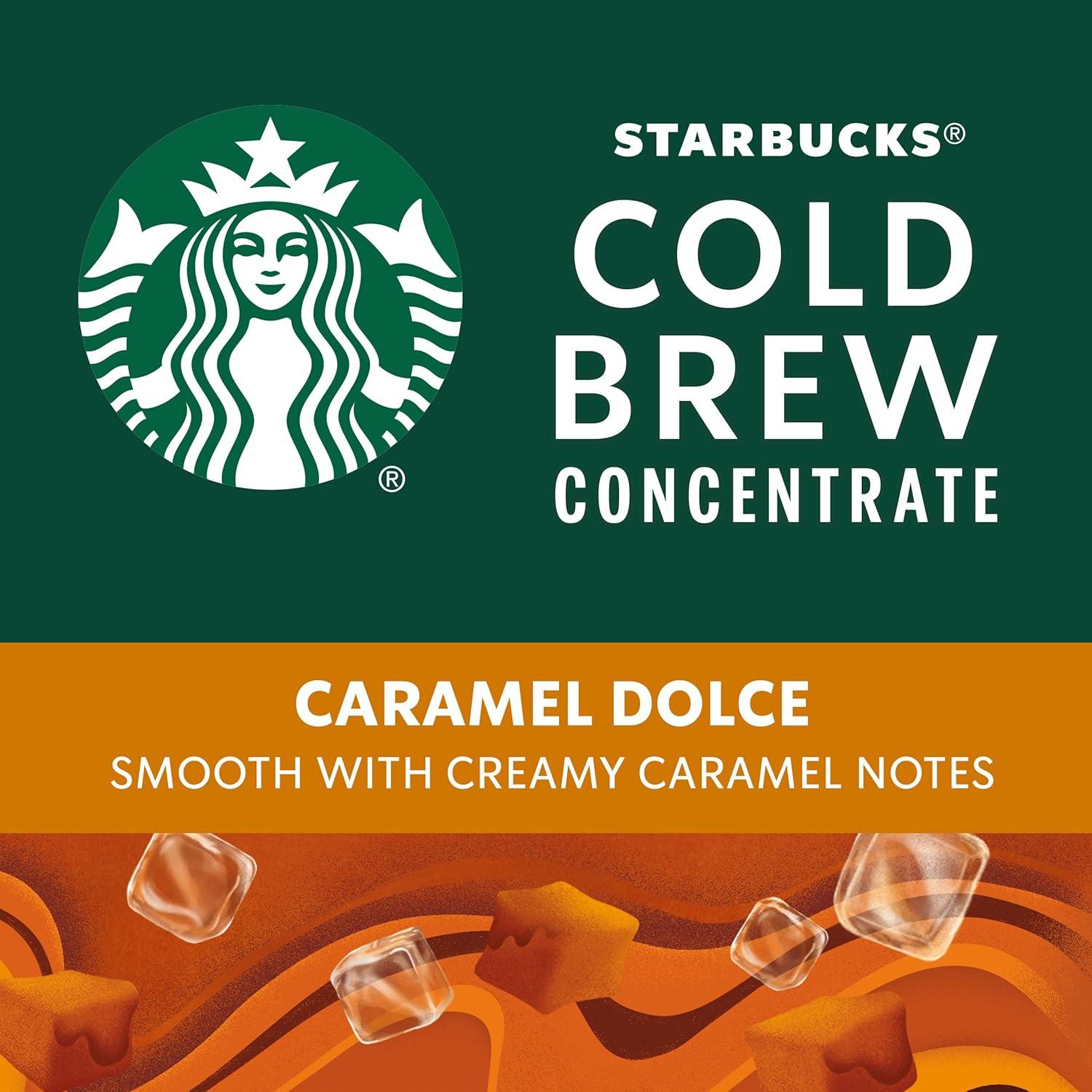 Concentrado de Café Frío Starbucks Caramelo Dolce 946 ml