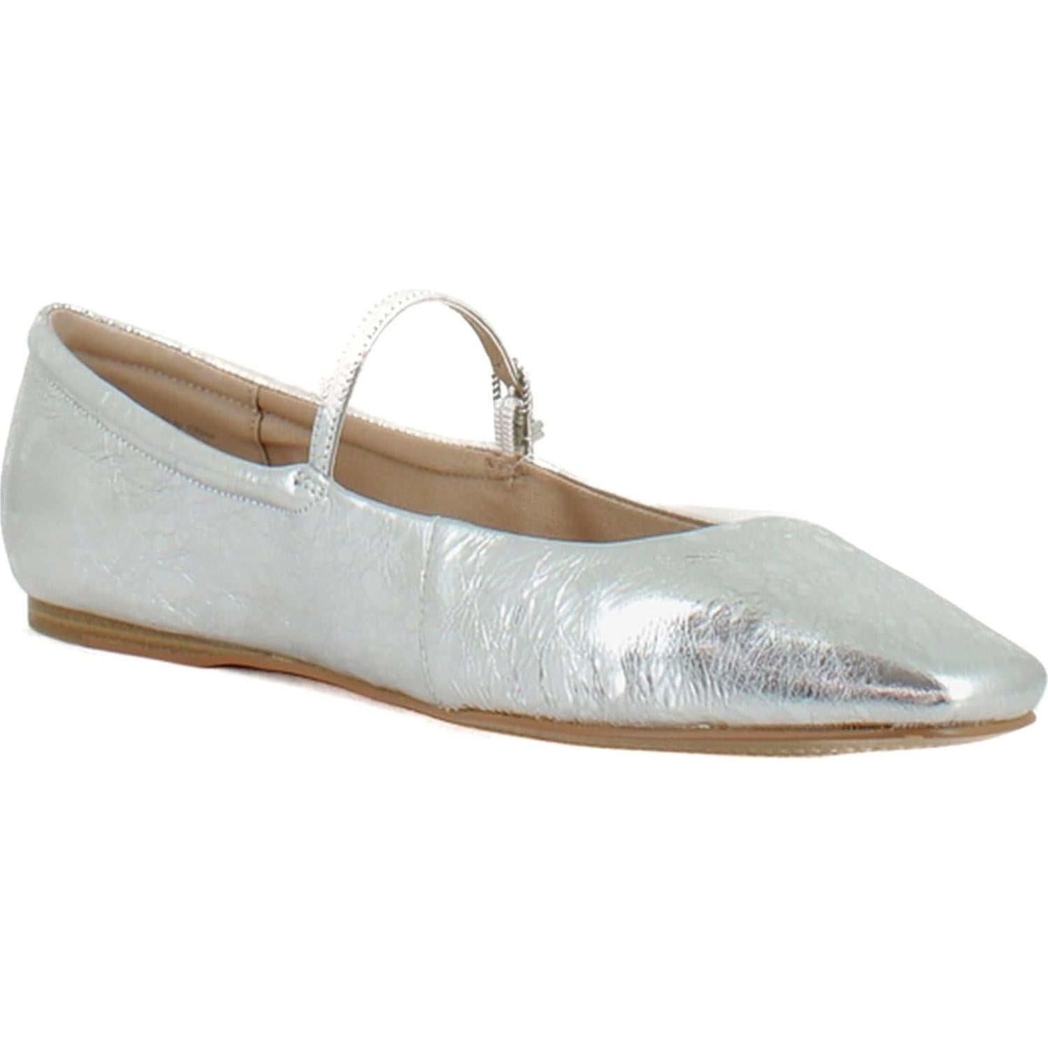 Zapatos de Ballet Dolce Vita REYES CRISTAL Cuero Plateado 7