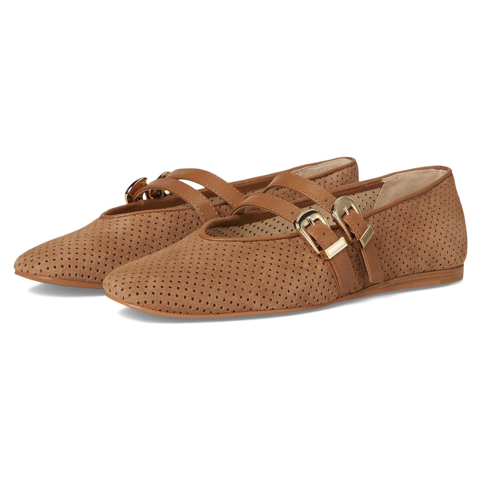 Bailarinas Doble Correa Dolce Vita Baylee Ante Pecan 8