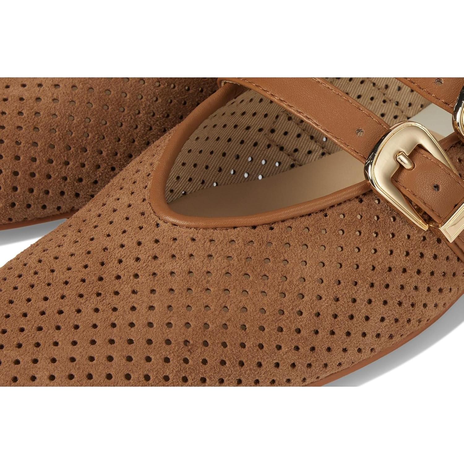 Bailarinas Doble Correa Dolce Vita Baylee Ante Pecan 8