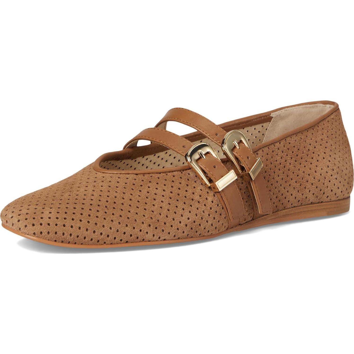 Bailarinas Doble Correa Dolce Vita Baylee Ante Pecan 8