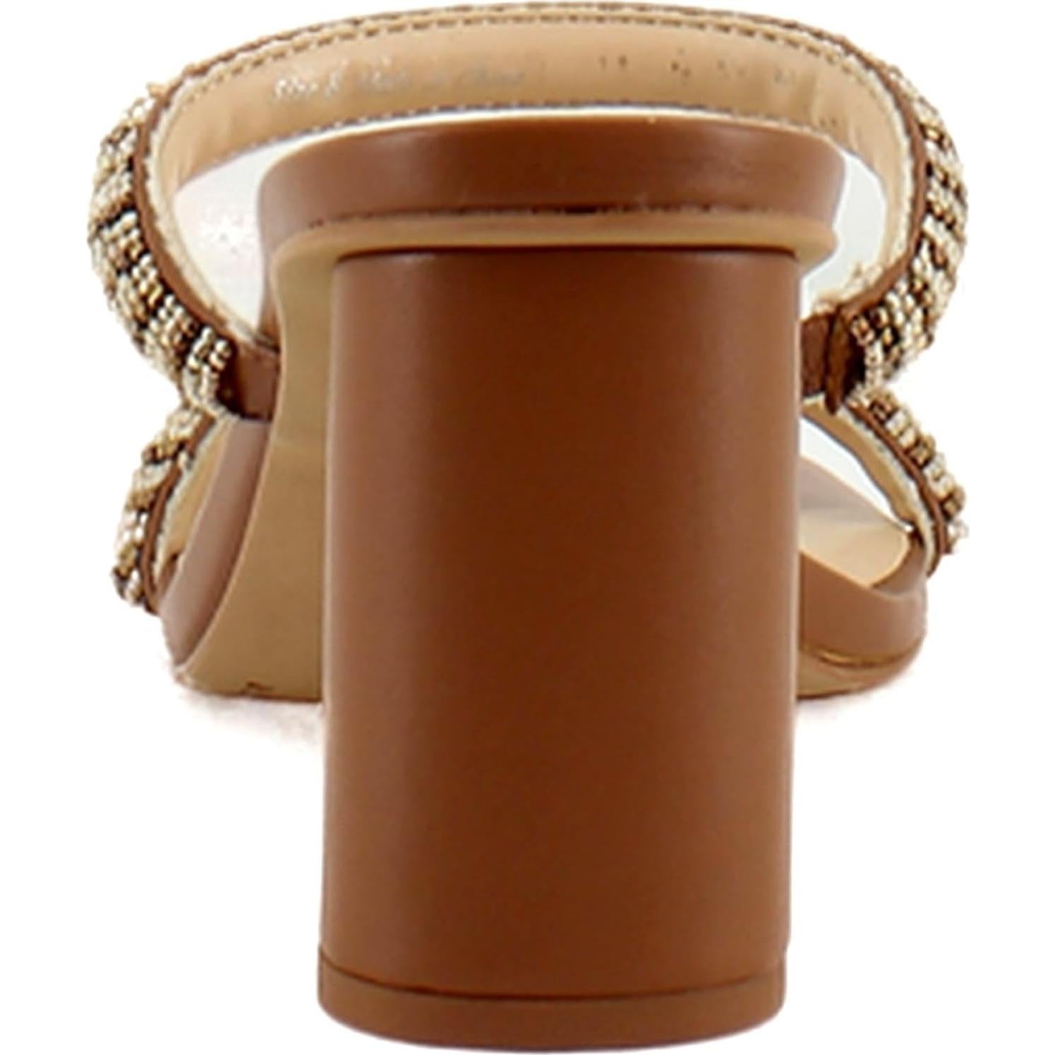 Sandalias de Tacón Dolce Vita Nolah para Mujeres - Marrón Multi