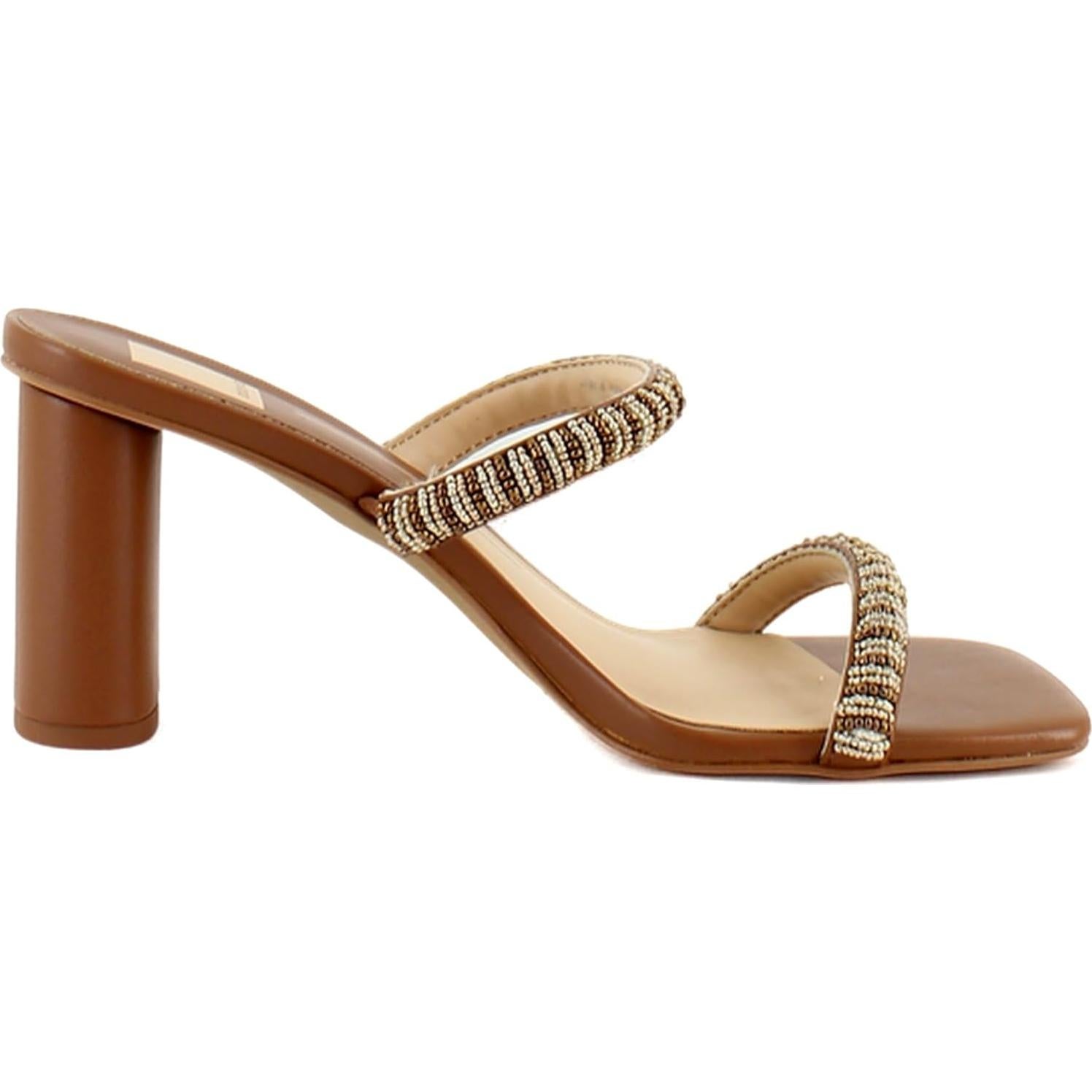 Sandalias de Tacón Dolce Vita Nolah para Mujeres - Marrón Multi