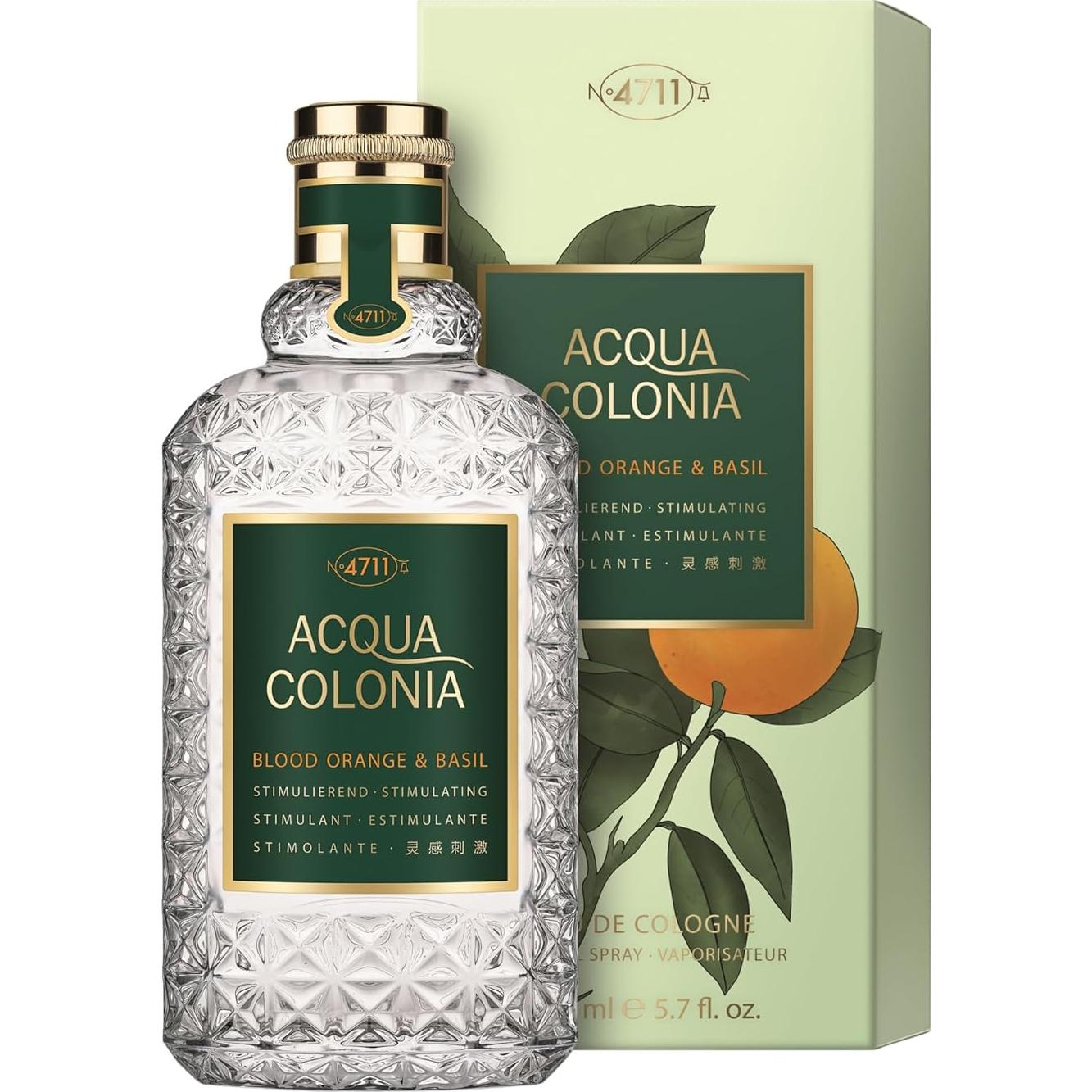 Agua de Colonia 4711 Naranja Sangre y Albahaca 170 ml